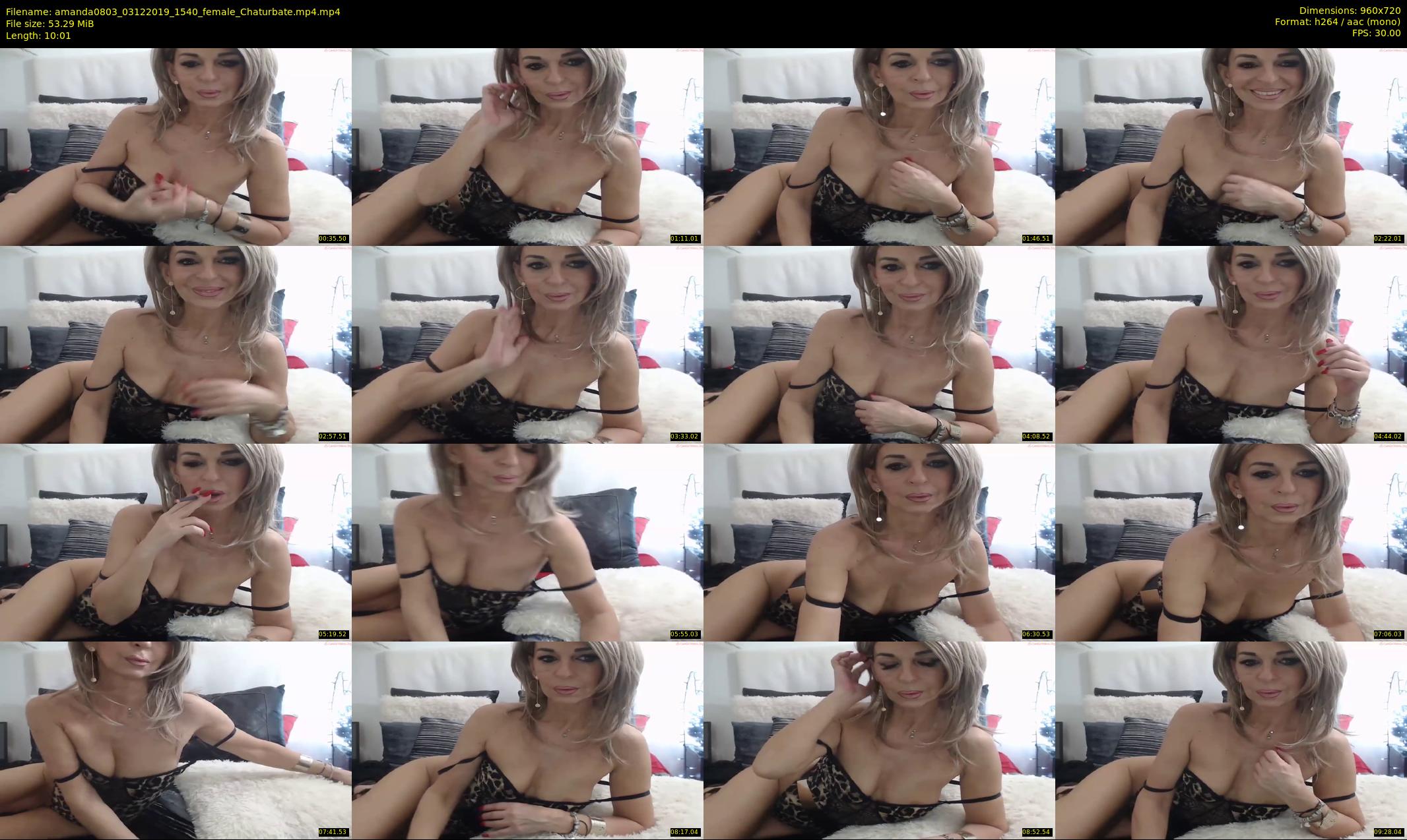 amanda0803 — 11 minute Chaturbate female cam show recording, 720p, Dec 3, 2019
