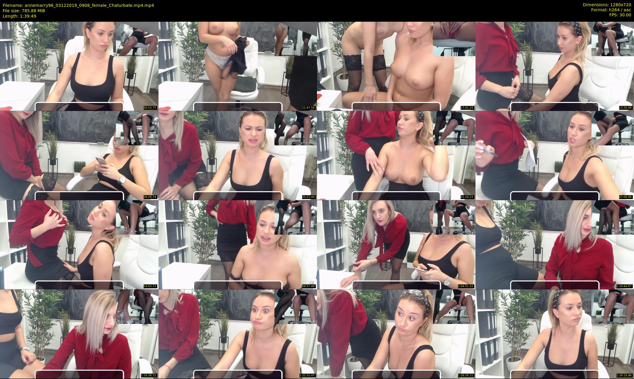 annemarry96 — 100 minute Chaturbate female cam show recording, 720p, Dec 3, 2019