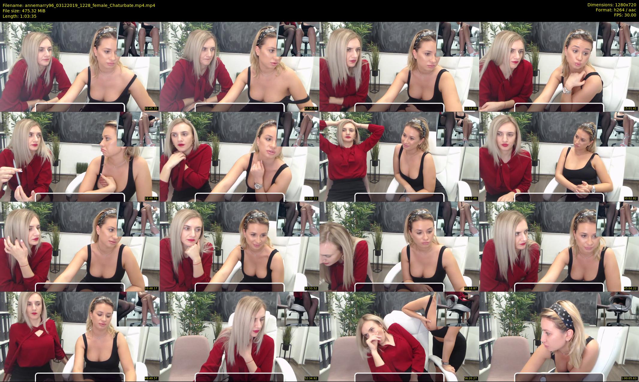annemarry96 — 64 minute Chaturbate female cam show recording, 720p, Dec 3, 2019
