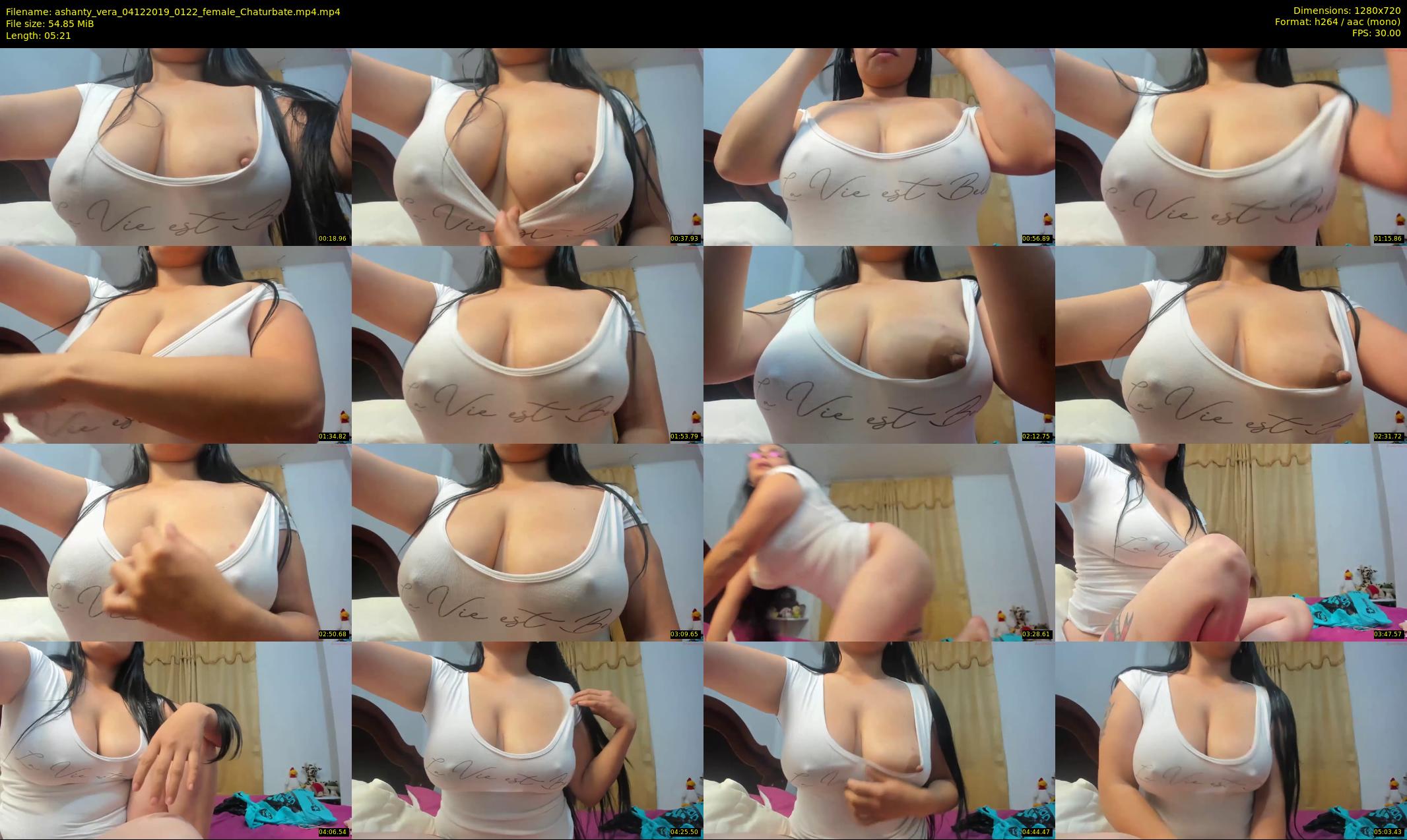 ashanty_vera — 6 minute Chaturbate couple cam show recording, 720p, Dec 4, 2019