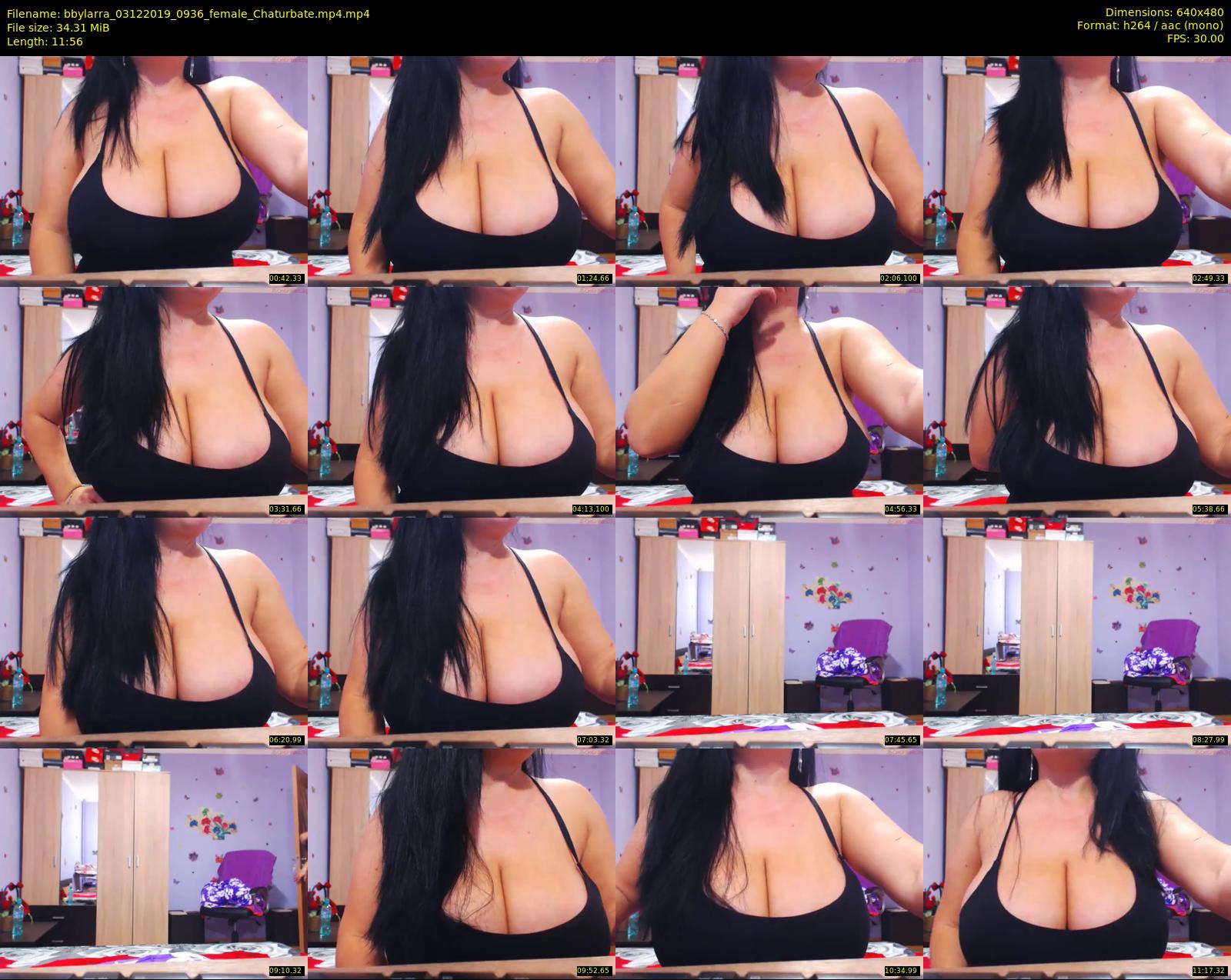 bbylarra — 12 minute Chaturbate couple cam show recording, 480p, Dec 3, 2019