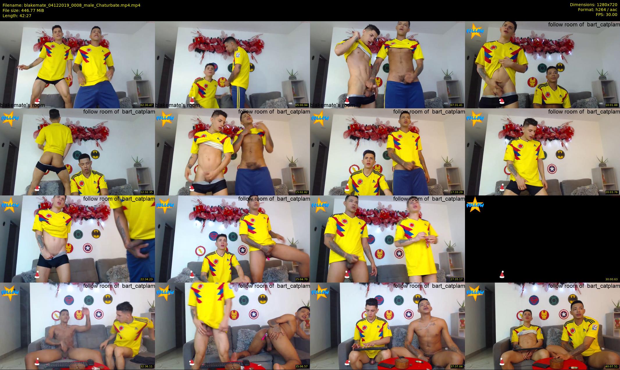 blakemate — 43 minute Chaturbate male cam show recording, 720p, Dec 4, 2019