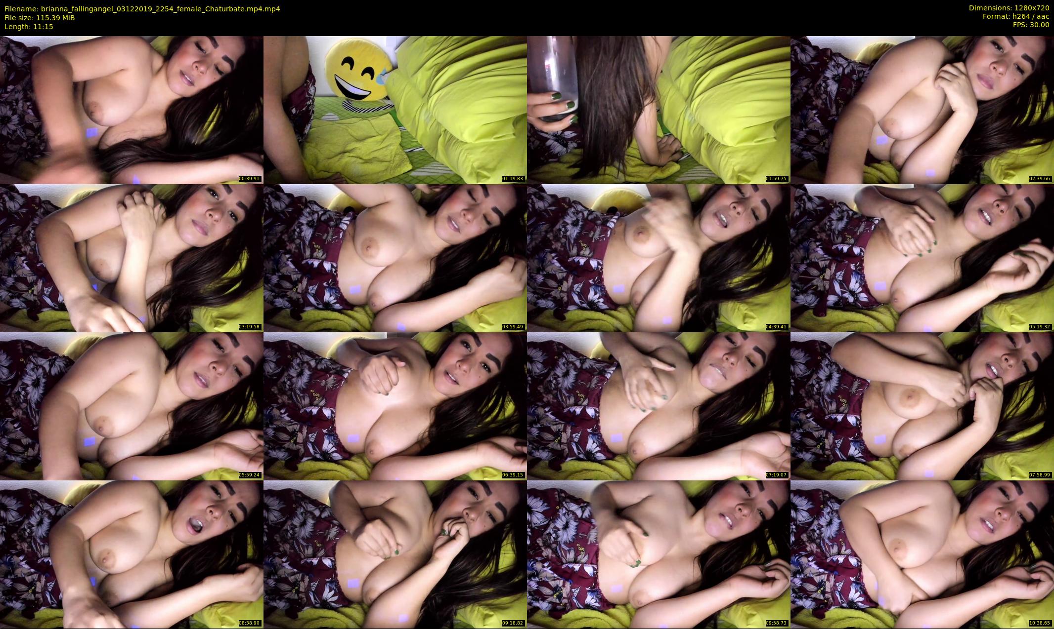brianna_fallingangel — 12 minute Chaturbate female cam show recording, 720p, Dec 3, 2019