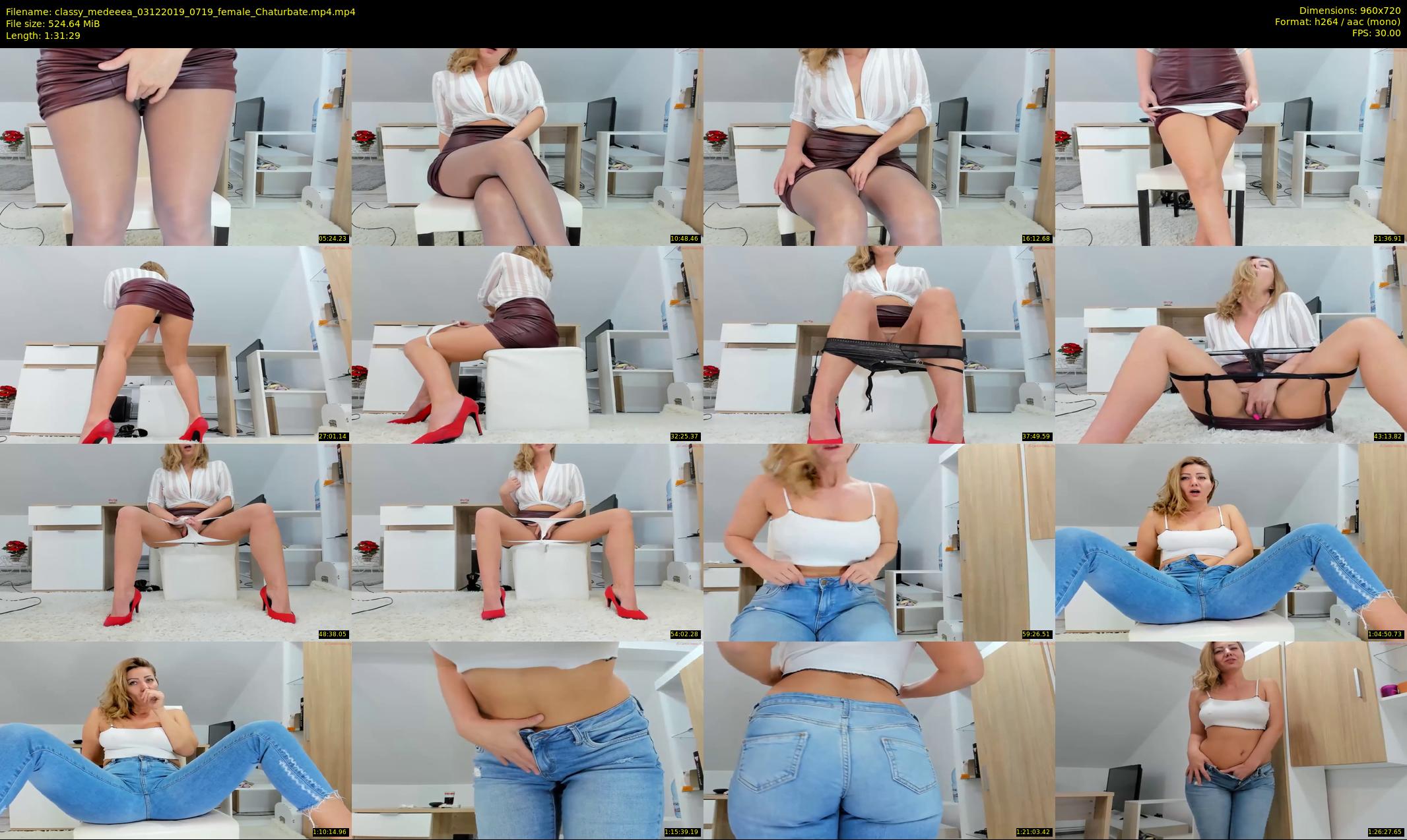 classy_medeeea — 92 minute Chaturbate female cam show recording, 720p, Dec 3, 2019