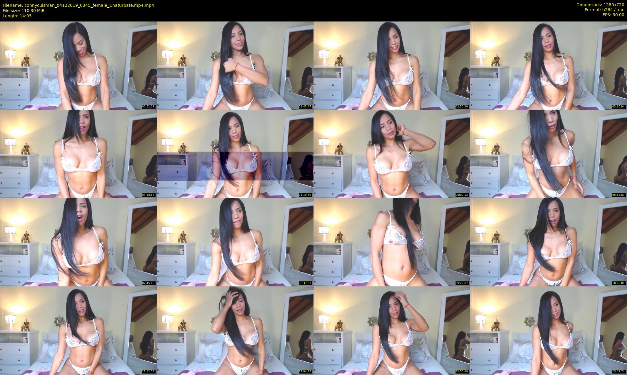 connycuisman — 15 minute Chaturbate female cam show recording, 720p, Dec 4, 2019