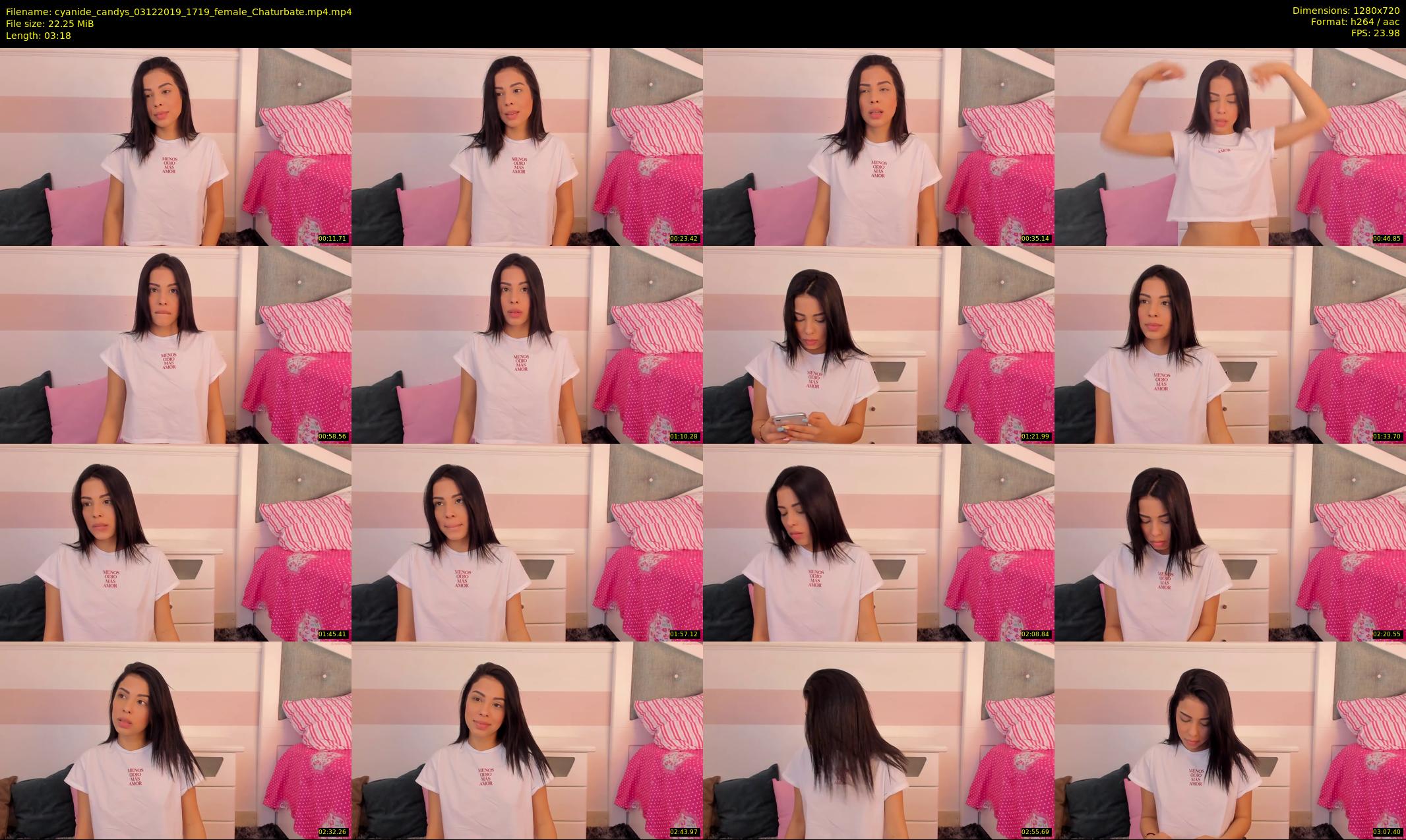 cyanide_candys — 4 minute Chaturbate female cam show recording, 720p, Dec 3, 2019