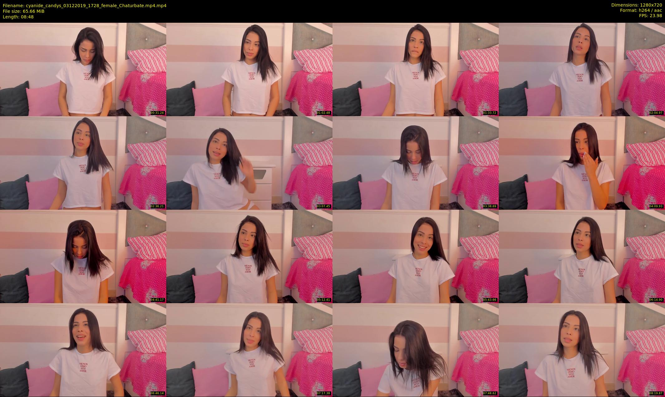 cyanide_candys — 9 minute Chaturbate female cam show recording, 720p, Dec 3, 2019