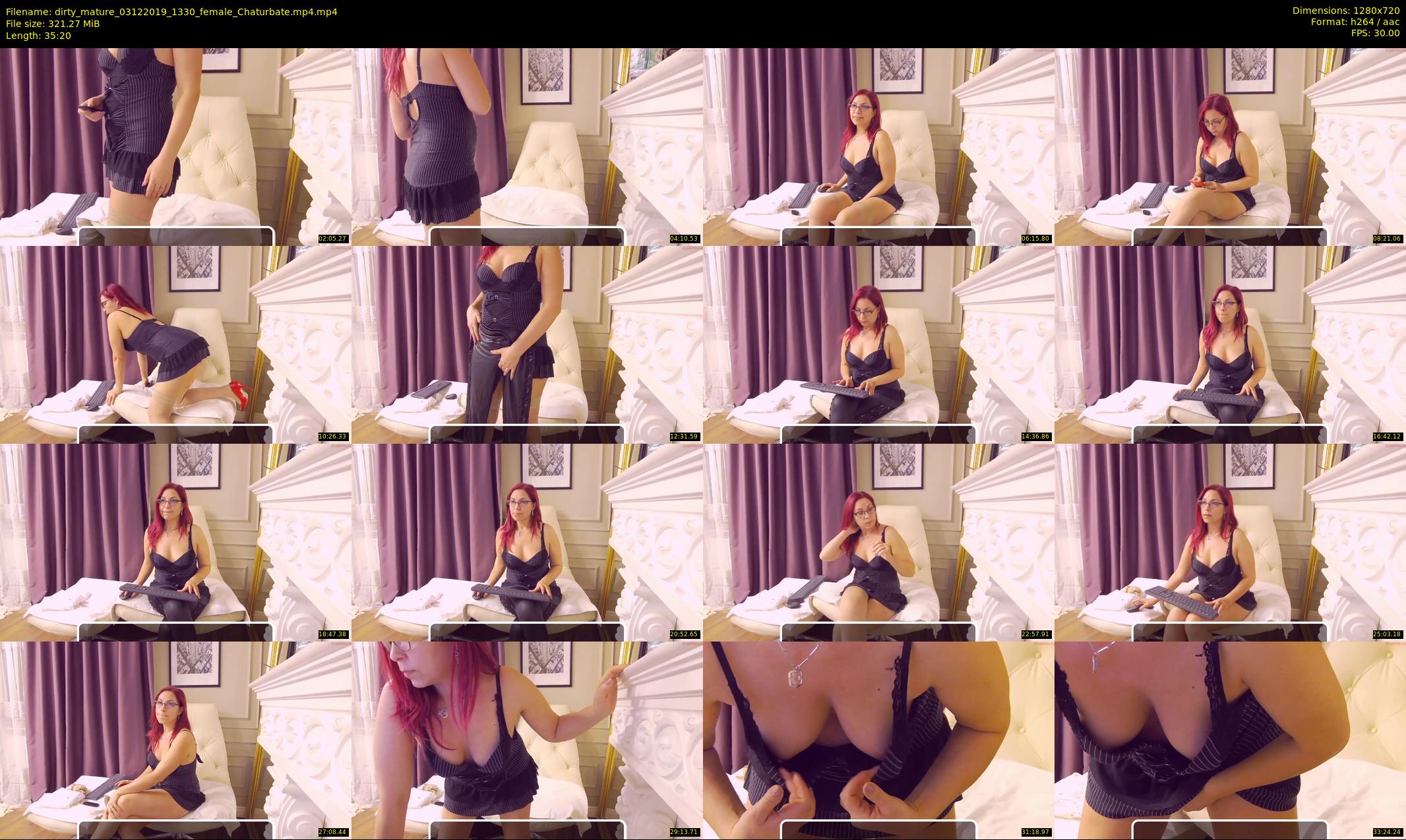 dirty_mature — 36 minute Chaturbate female cam show recording, 720p, Dec 3, 2019