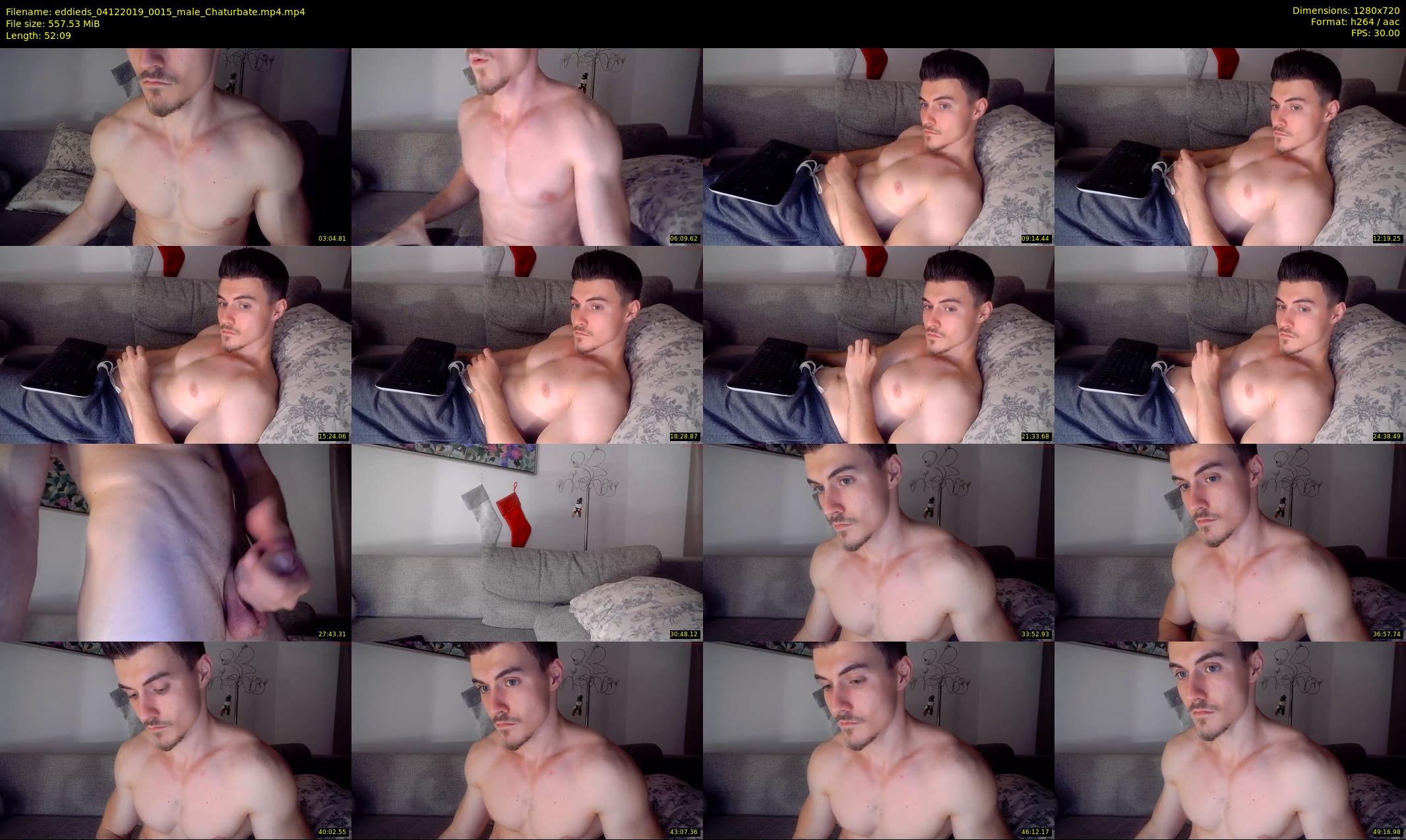 eddieds — 53 minute Chaturbate male cam show recording, 720p, Dec 4, 2019