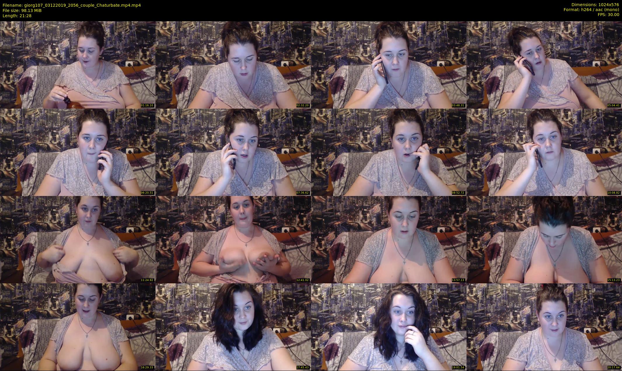 giorg107 — 22 minute Chaturbate couple cam show recording, 480p, Dec 3, 2019