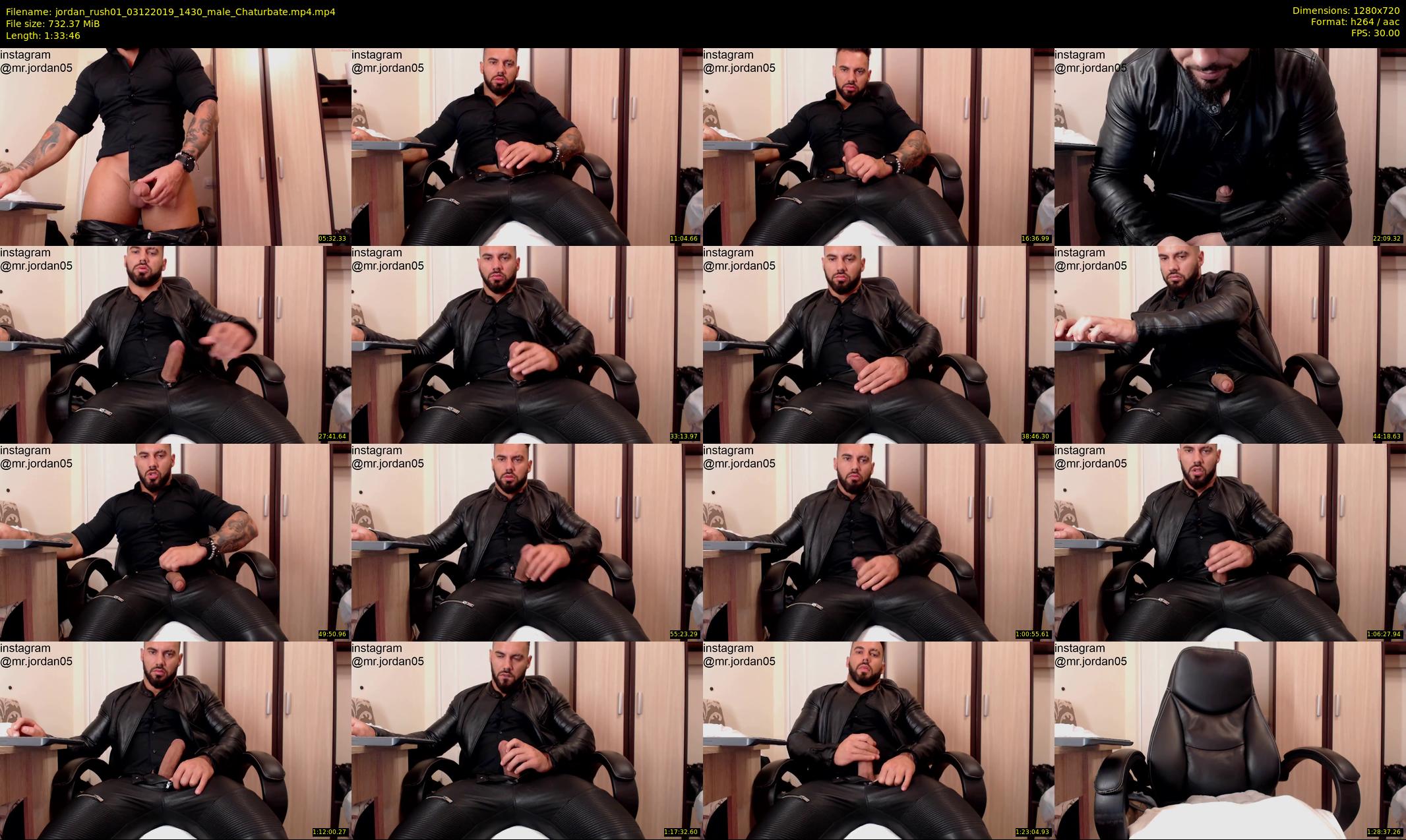 jordan_rush01 — 94 minute Chaturbate male cam show recording, 720p, Dec 3, 2019