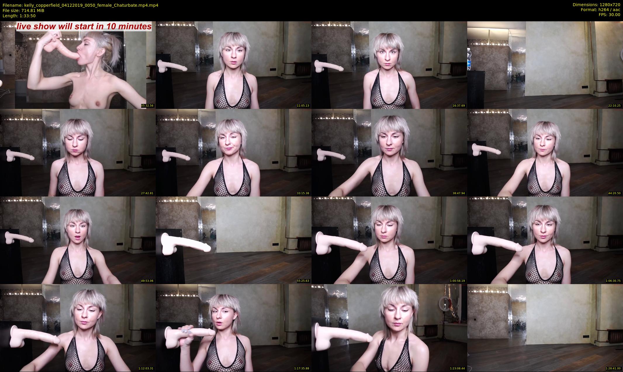kelly_copperfield — 94 minute Chaturbate female cam show recording, 720p, Dec 4, 2019