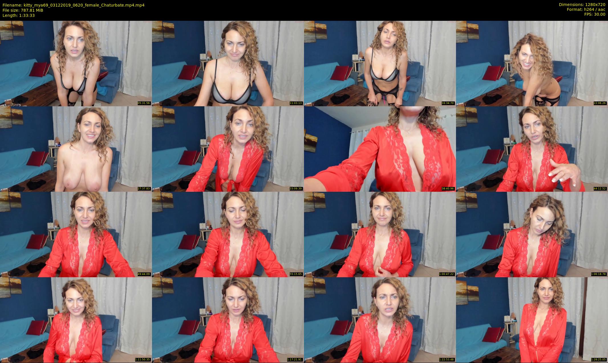 kitty_mya69 — 94 minute Chaturbate female cam show recording, 720p, Dec 3, 2019