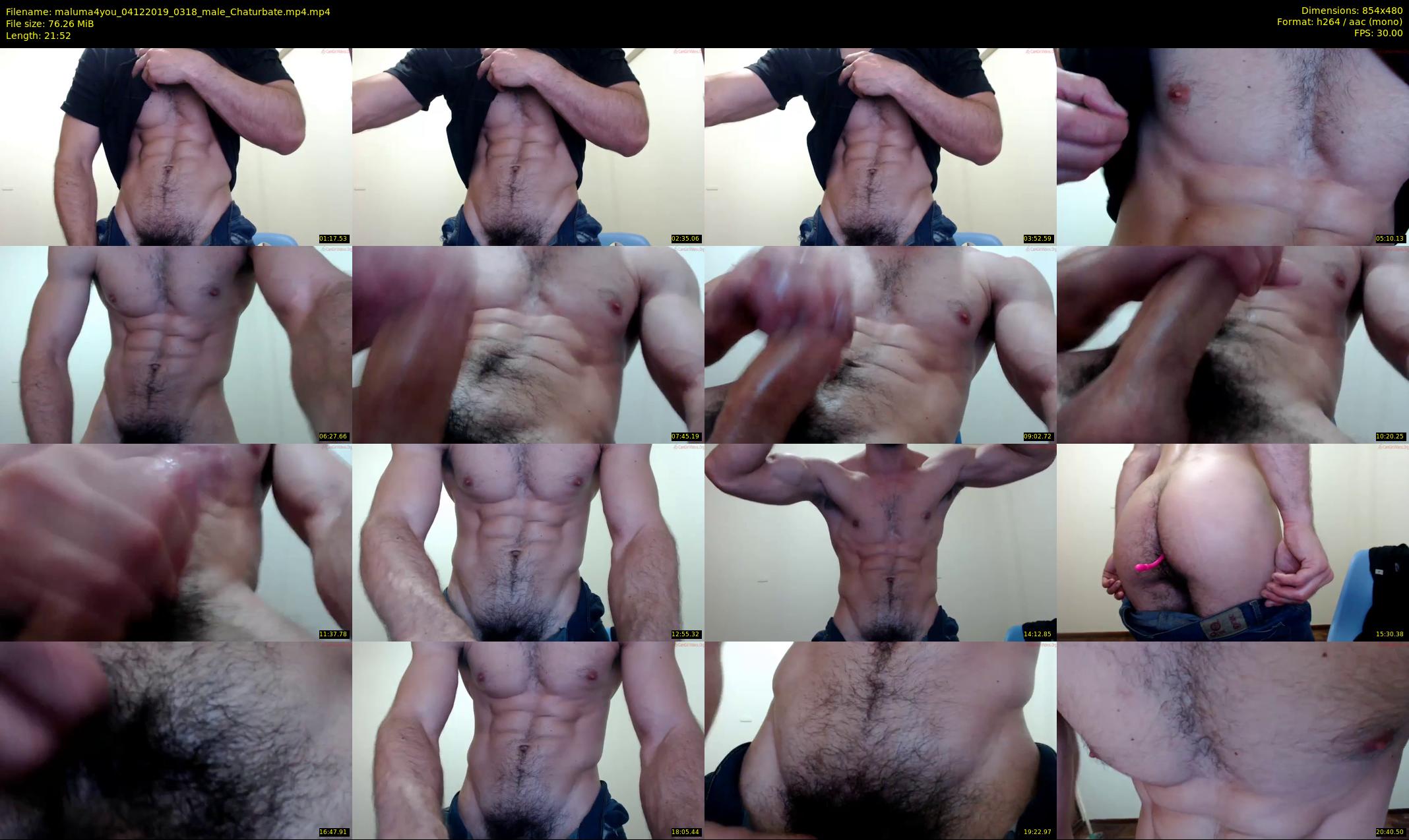 maluma4you — 22 minute Chaturbate male cam show recording, 480p, Dec 4, 2019