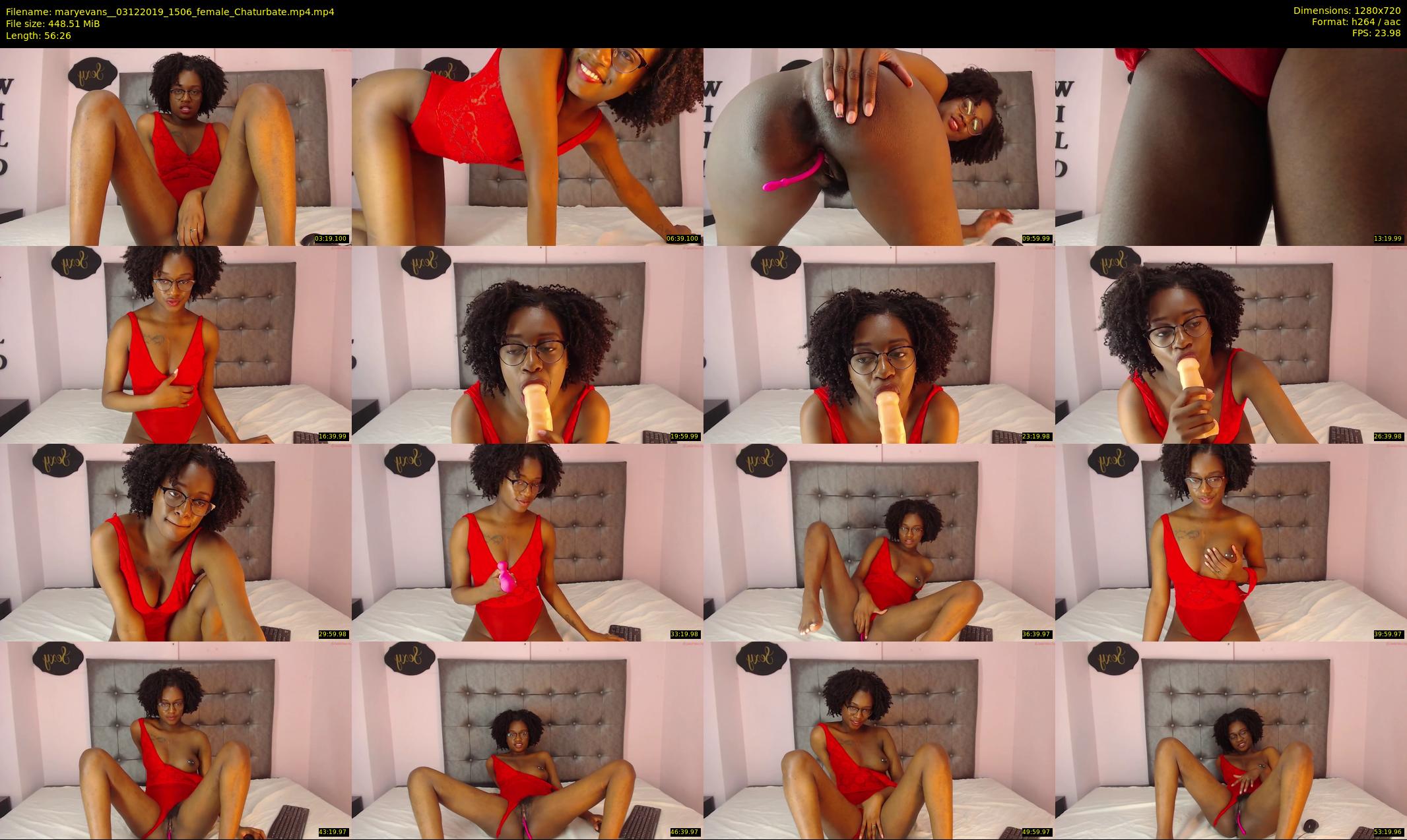 maryevans_ — 57 minute Chaturbate female cam show recording, 720p, Dec 3, 2019