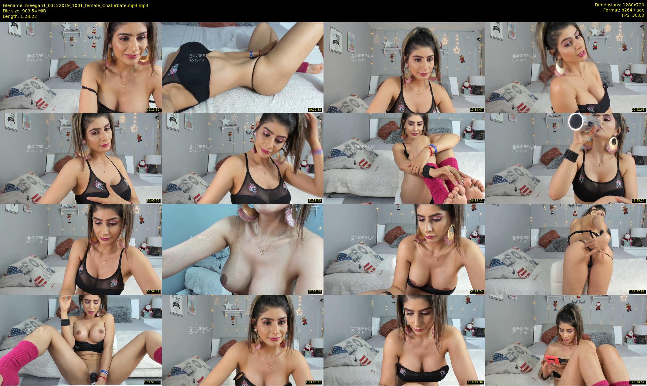 meegan1 — 89 minute Chaturbate female cam show recording, 720p, Dec 3, 2019