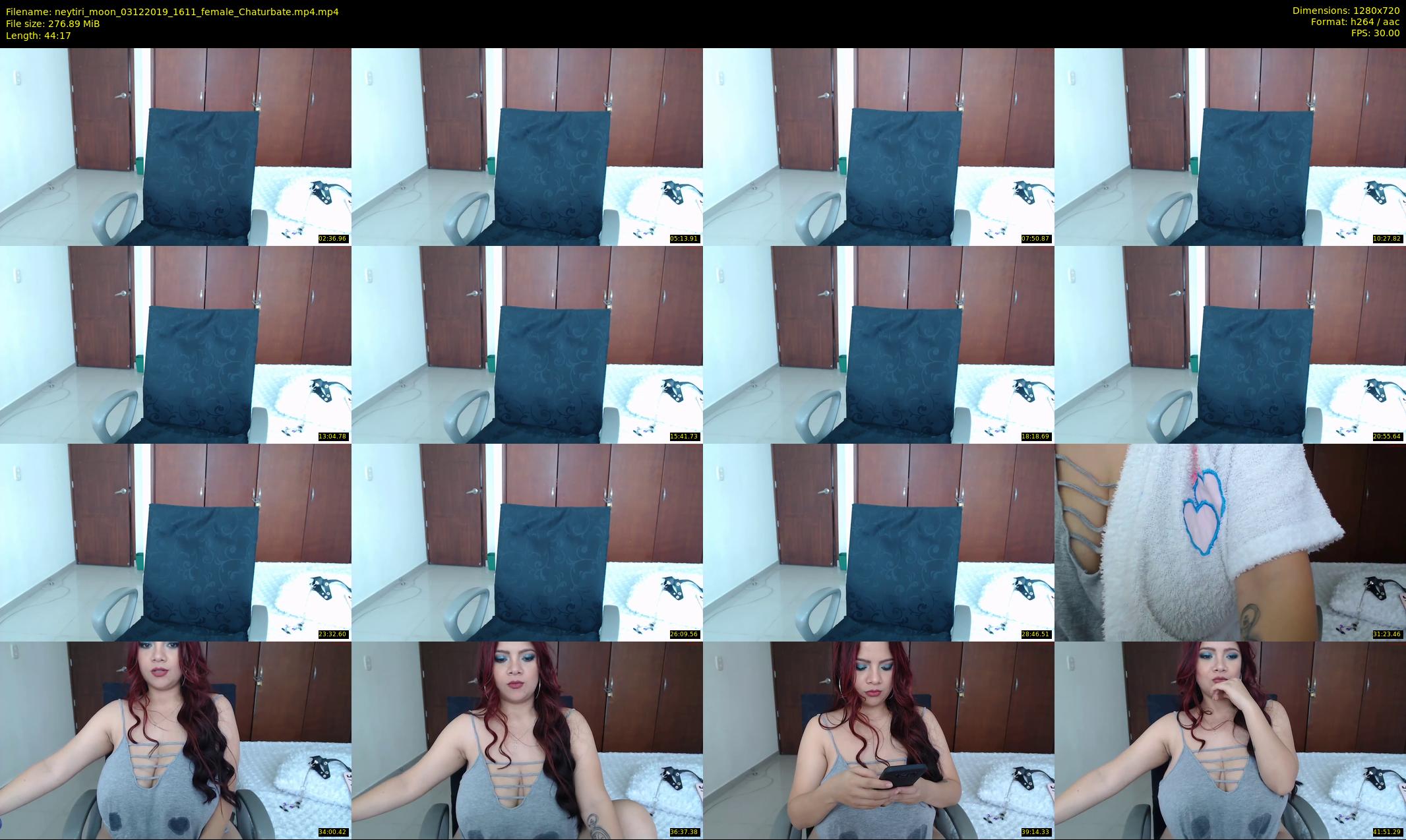 neytiri_moon — 45 minute Chaturbate female cam show recording, 720p, Dec 3, 2019
