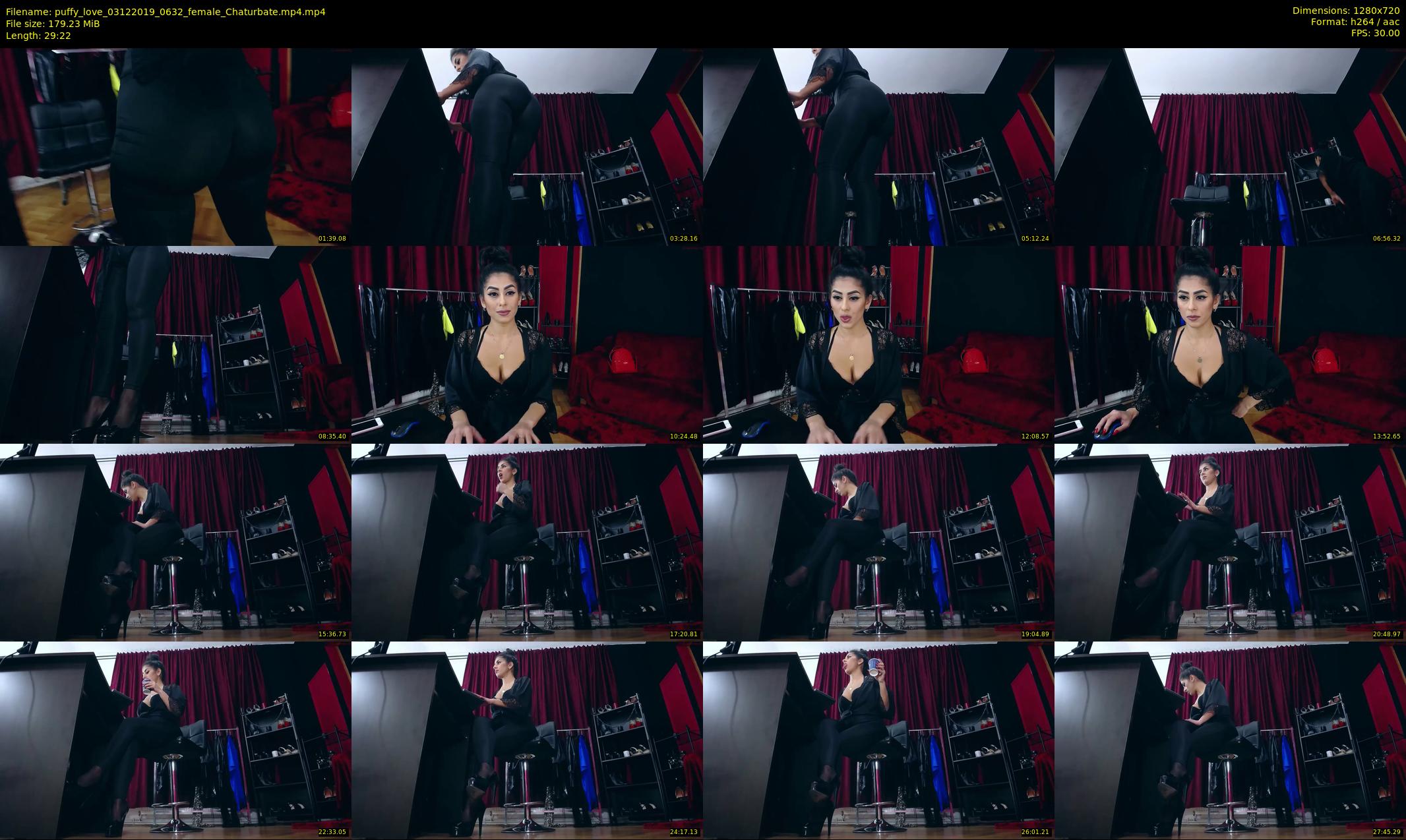 puffy_love — 30 minute Chaturbate female cam show recording, 720p, Dec 3, 2019