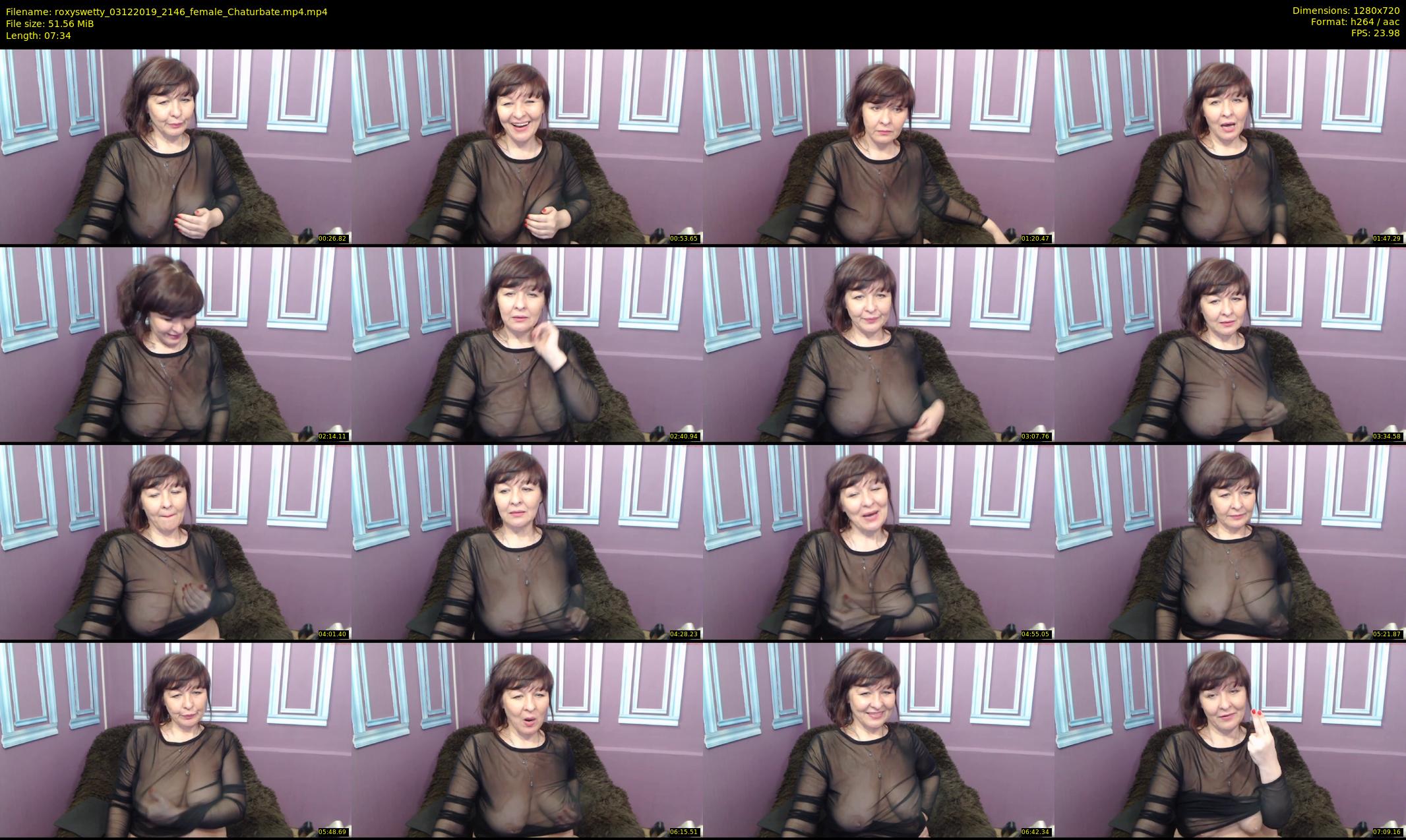 roxyswetty — 8 minute Chaturbate female cam show recording, 720p, Dec 3, 2019