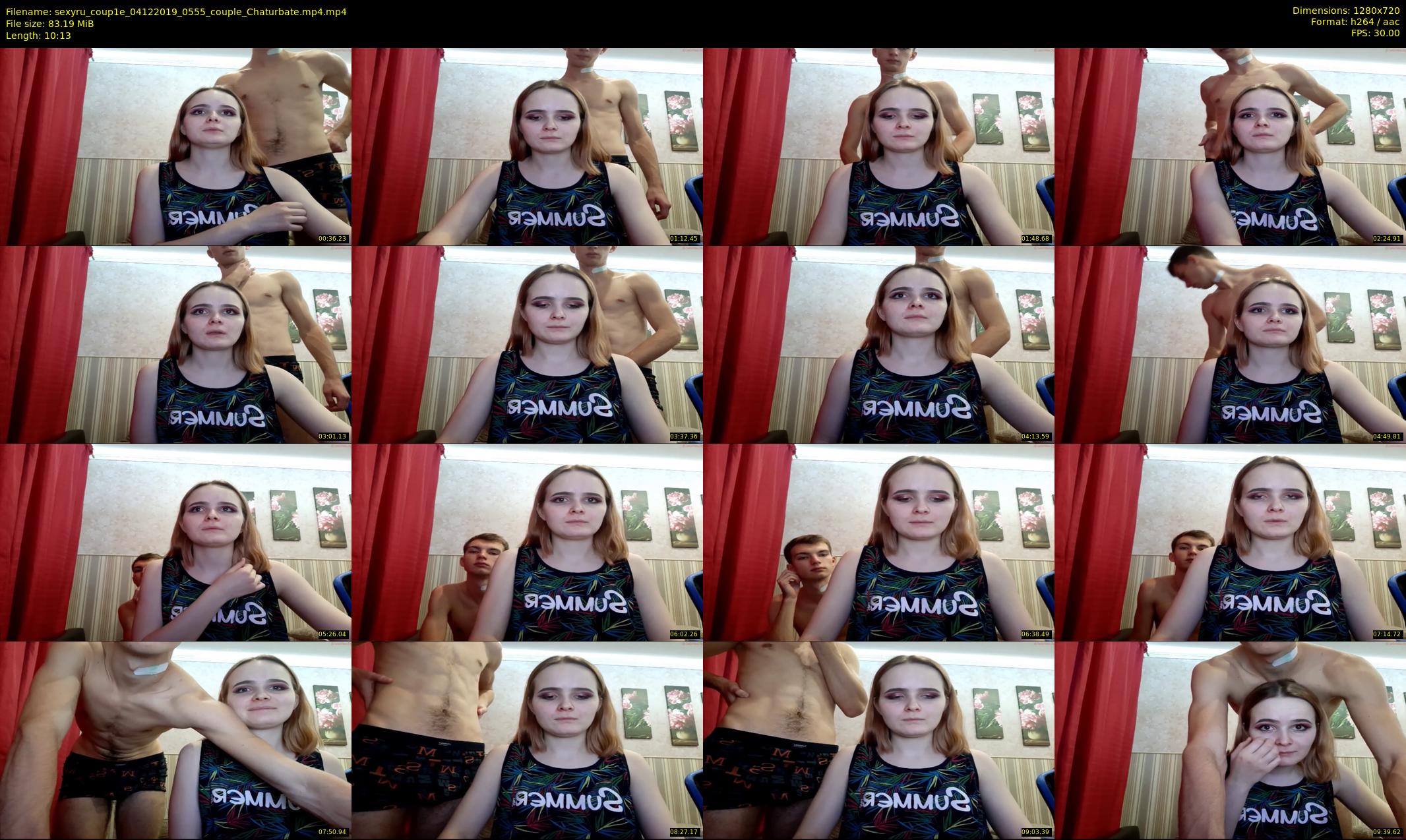 sexyru_coup1e — 11 minute Chaturbate couple cam show recording, 720p, Dec 4, 2019