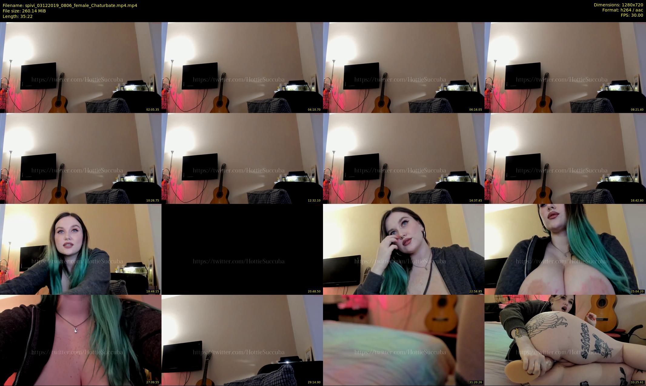 spivi — 36 minute Chaturbate female cam show recording, 720p, Dec 3, 2019