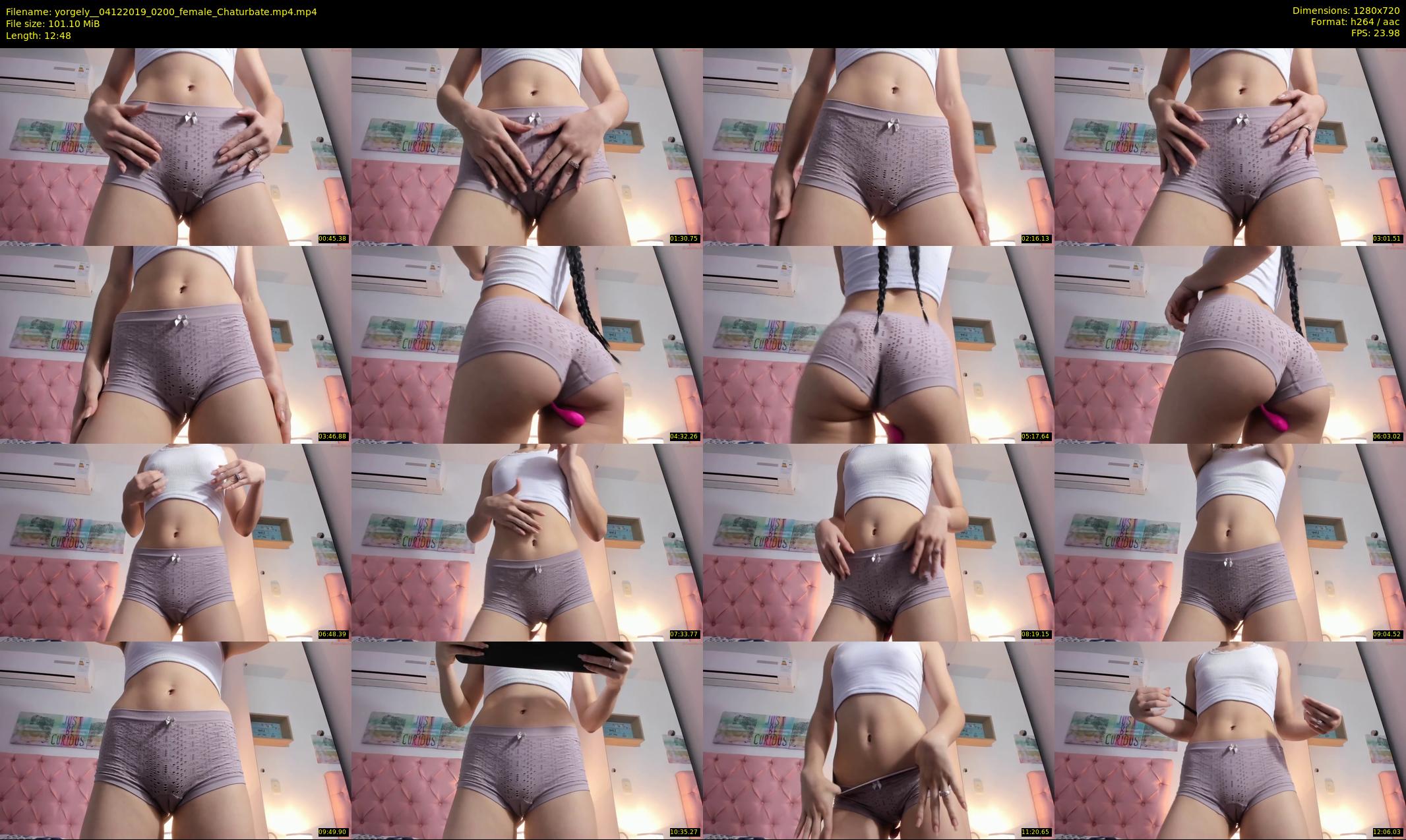yorgely_ — 13 minute Chaturbate female cam show recording, 720p, Dec 4, 2019