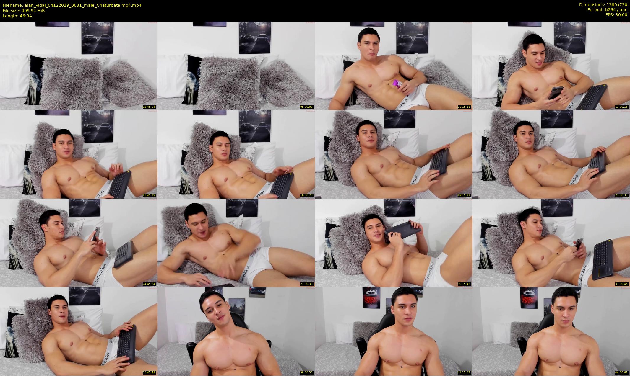 alan_vidal — 47 minute Chaturbate male cam show recording, 720p, Dec 4, 2019