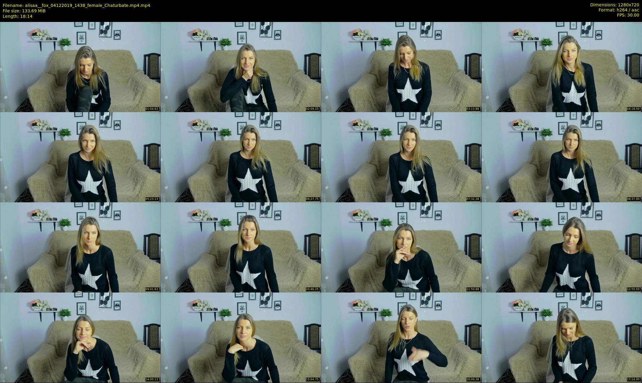 alisaa__fox — 19 minute Chaturbate female cam show recording, 720p, Dec 4, 2019