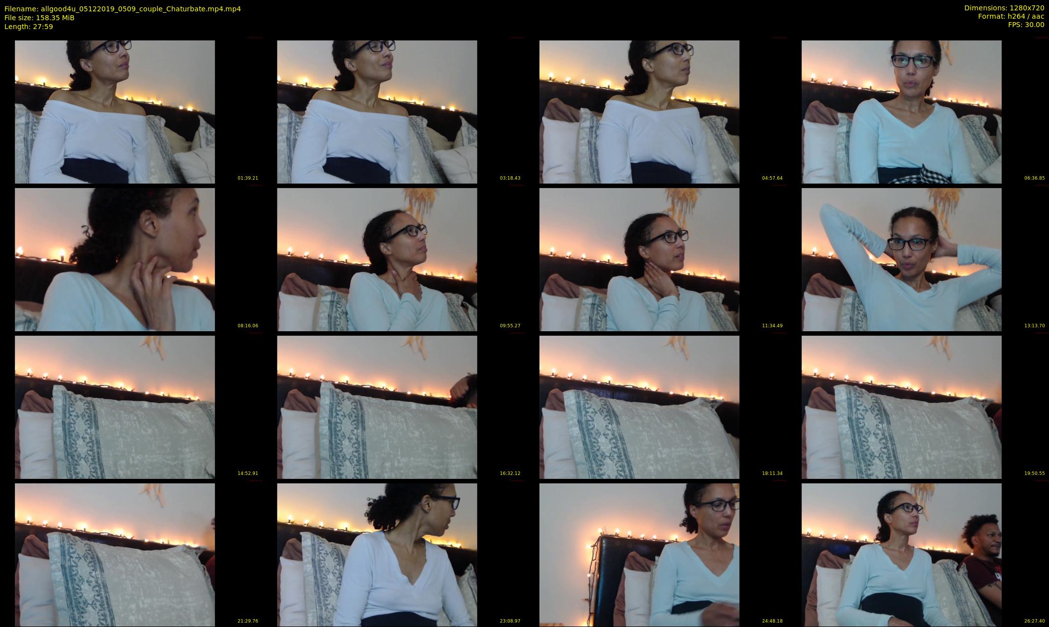 allgood4u — 28 minute Chaturbate couple cam show recording, 720p, Dec 5, 2019