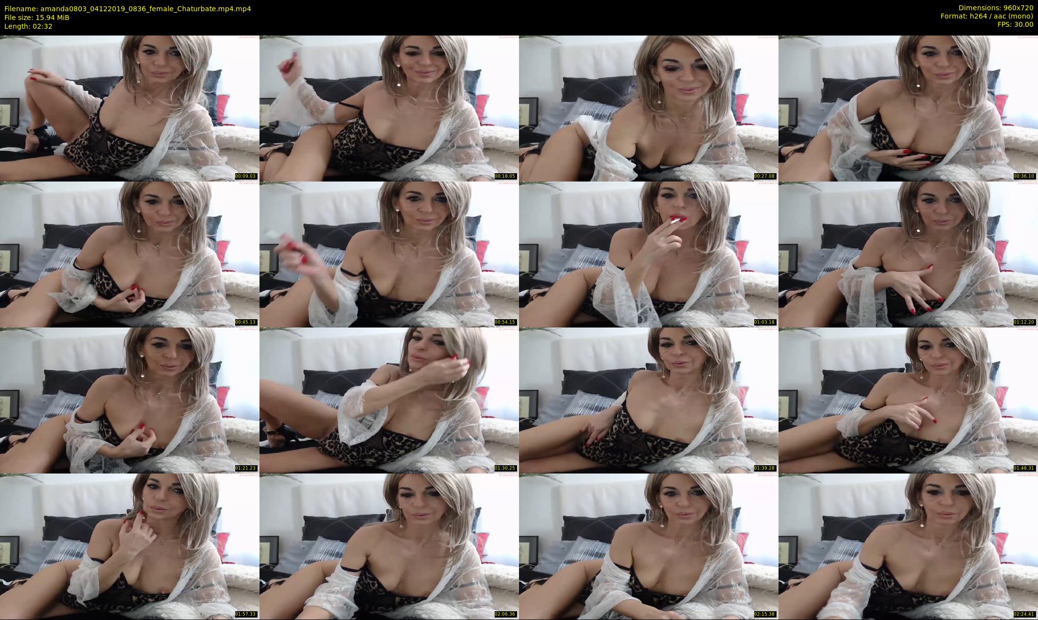 amanda0803 — 3 minute Chaturbate female cam show recording, 720p, Dec 4, 2019