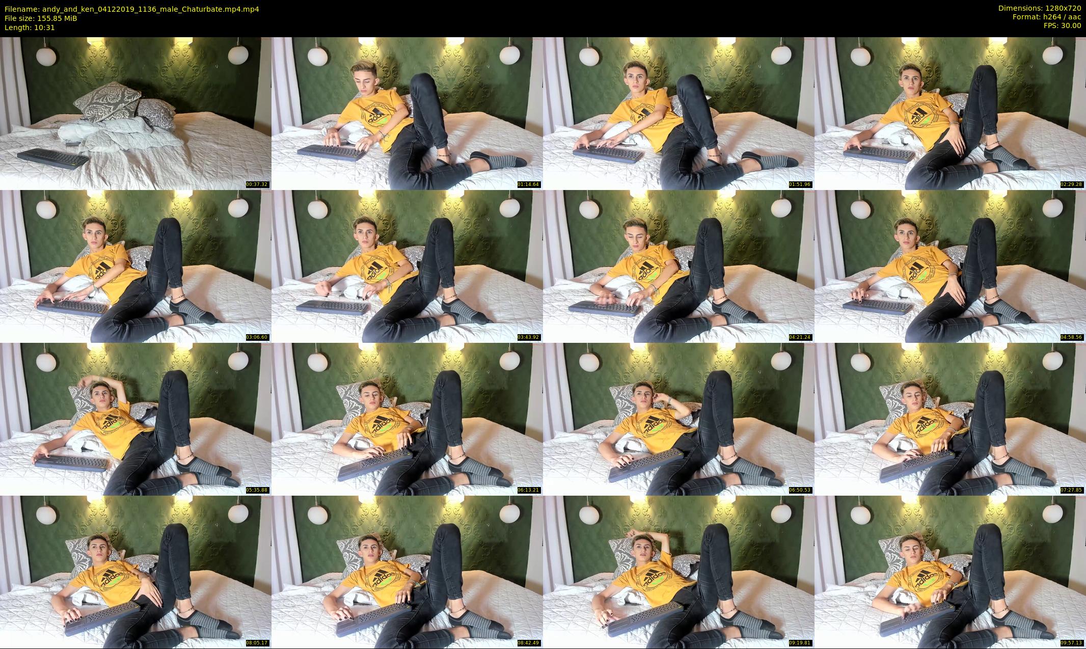 andy_and_ken — 11 minute Chaturbate male cam show recording, 720p, Dec 4, 2019
