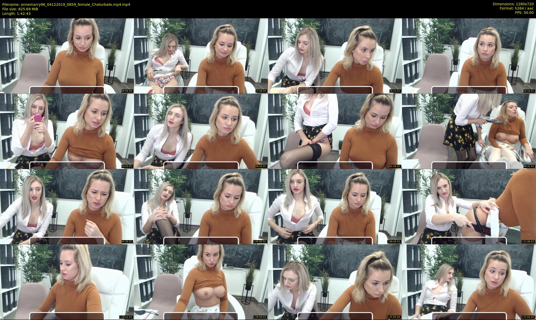 annemarry96 — 103 minute Chaturbate female cam show recording, 720p, Dec 4, 2019