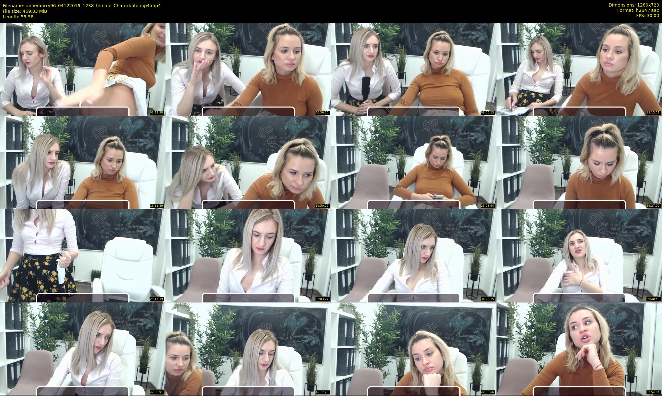 annemarry96 — 56 minute Chaturbate female cam show recording, 720p, Dec 4, 2019