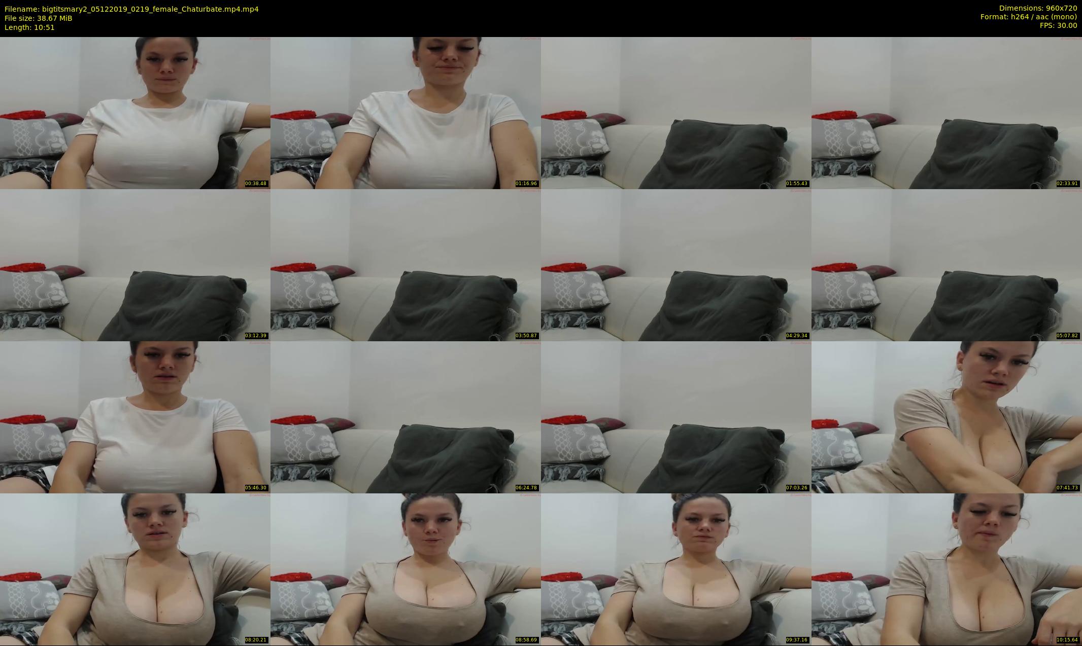 bigtitsmary2 — 11 minute Chaturbate female cam show recording, 720p, Dec 5, 2019