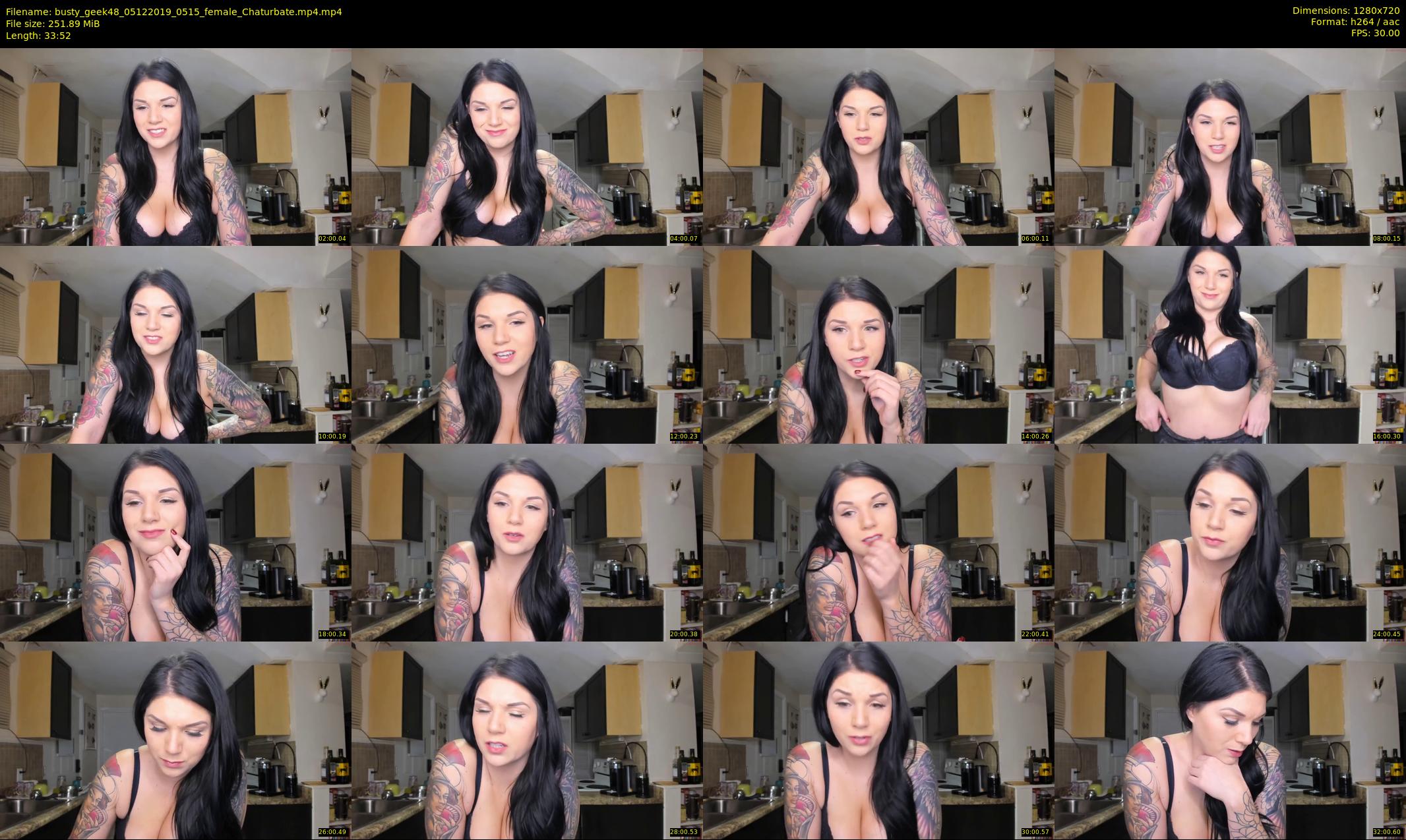 busty_geek48 — 34 minute Chaturbate female cam show recording, 720p, Dec 5, 2019