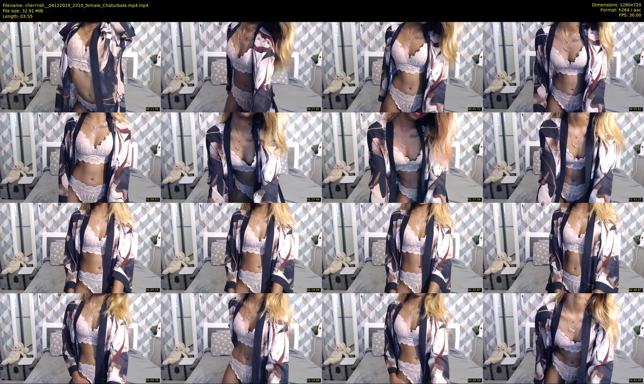 cherrrish_ — 4 minute Chaturbate female cam show recording, 720p, Dec 4, 2019