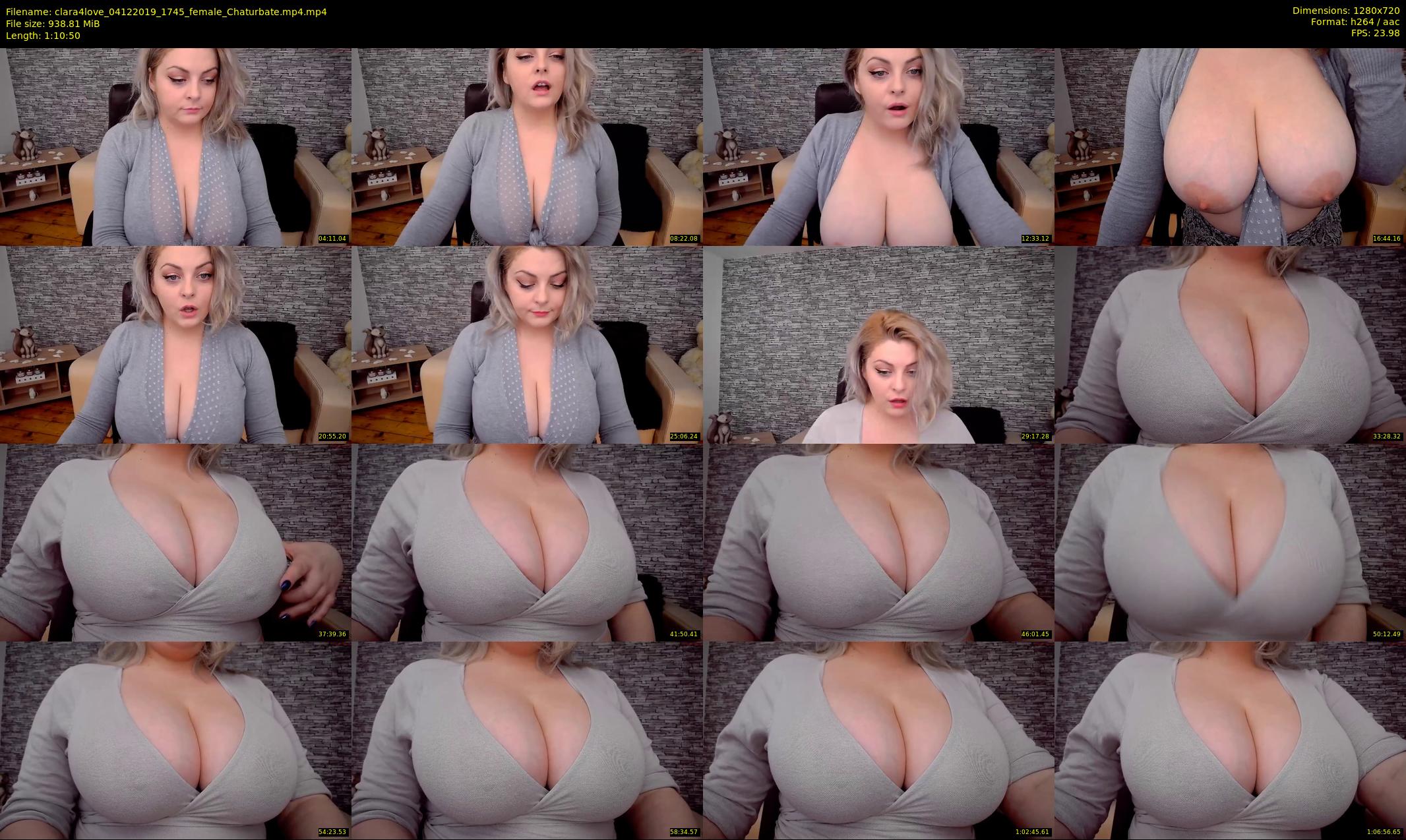 clara4love — 71 minute Chaturbate female cam show recording, 720p, Dec 4, 2019