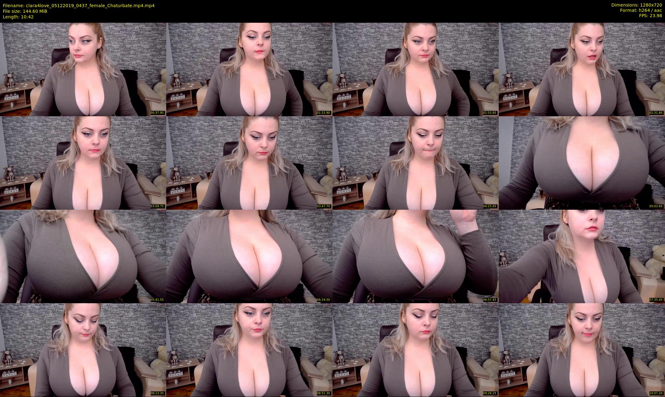 clara4love — 11 minute Chaturbate female cam show recording, 720p, Dec 5, 2019