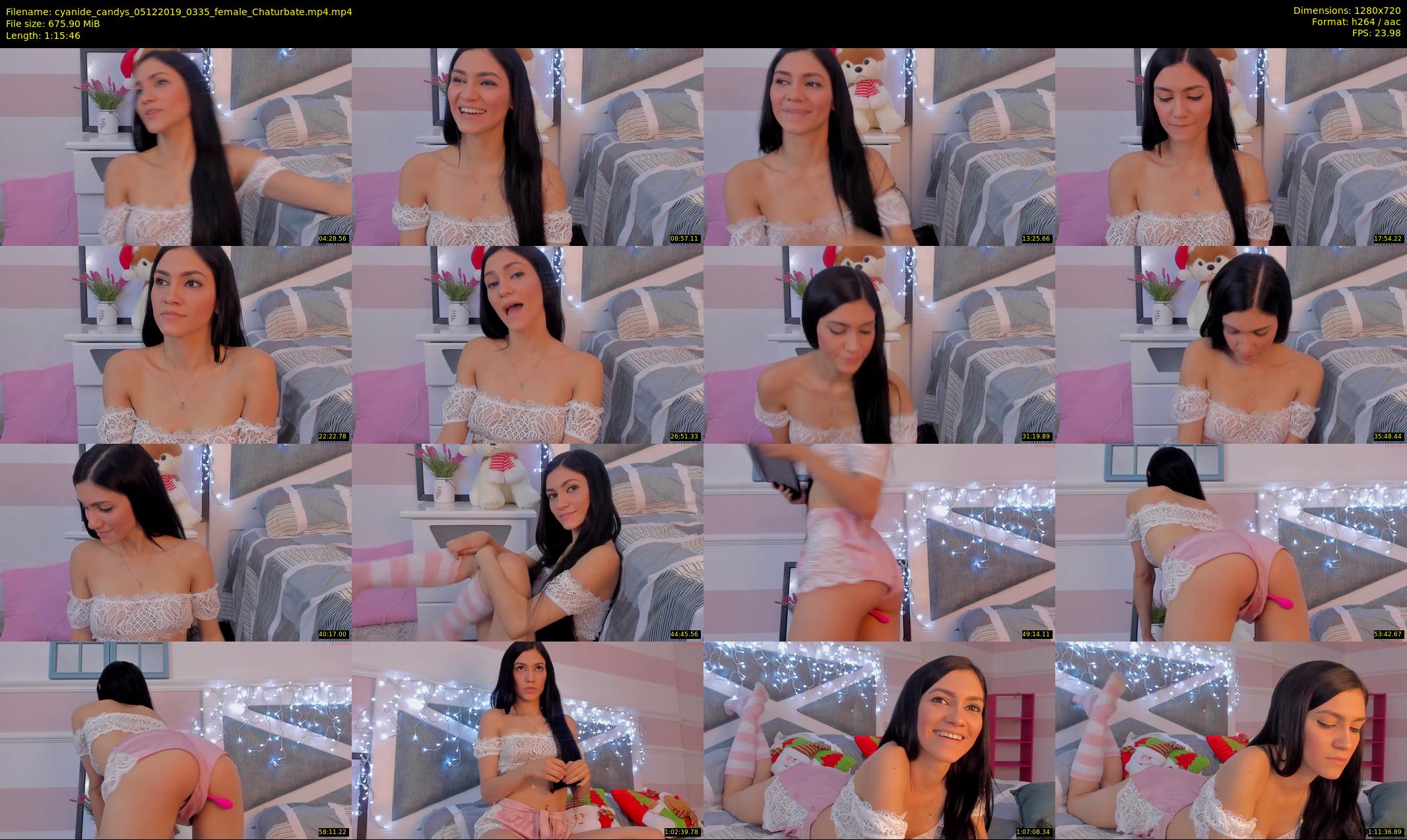 cyanide_candys — 76 minute Chaturbate female cam show recording, 720p, Dec 5, 2019
