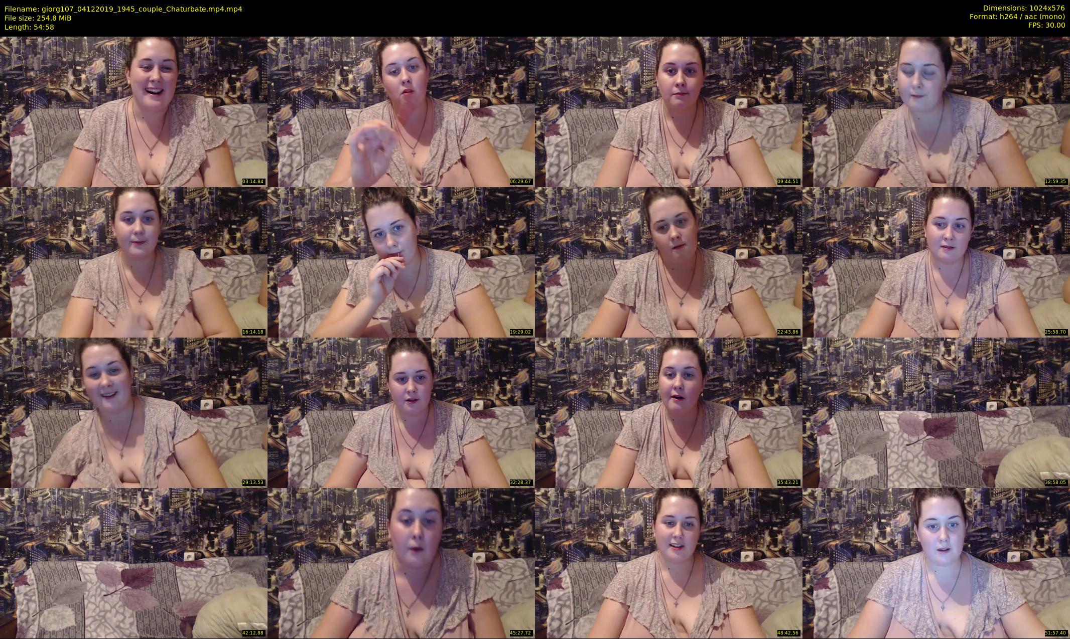 giorg107 — 55 minute Chaturbate couple cam show recording, 480p, Dec 4, 2019