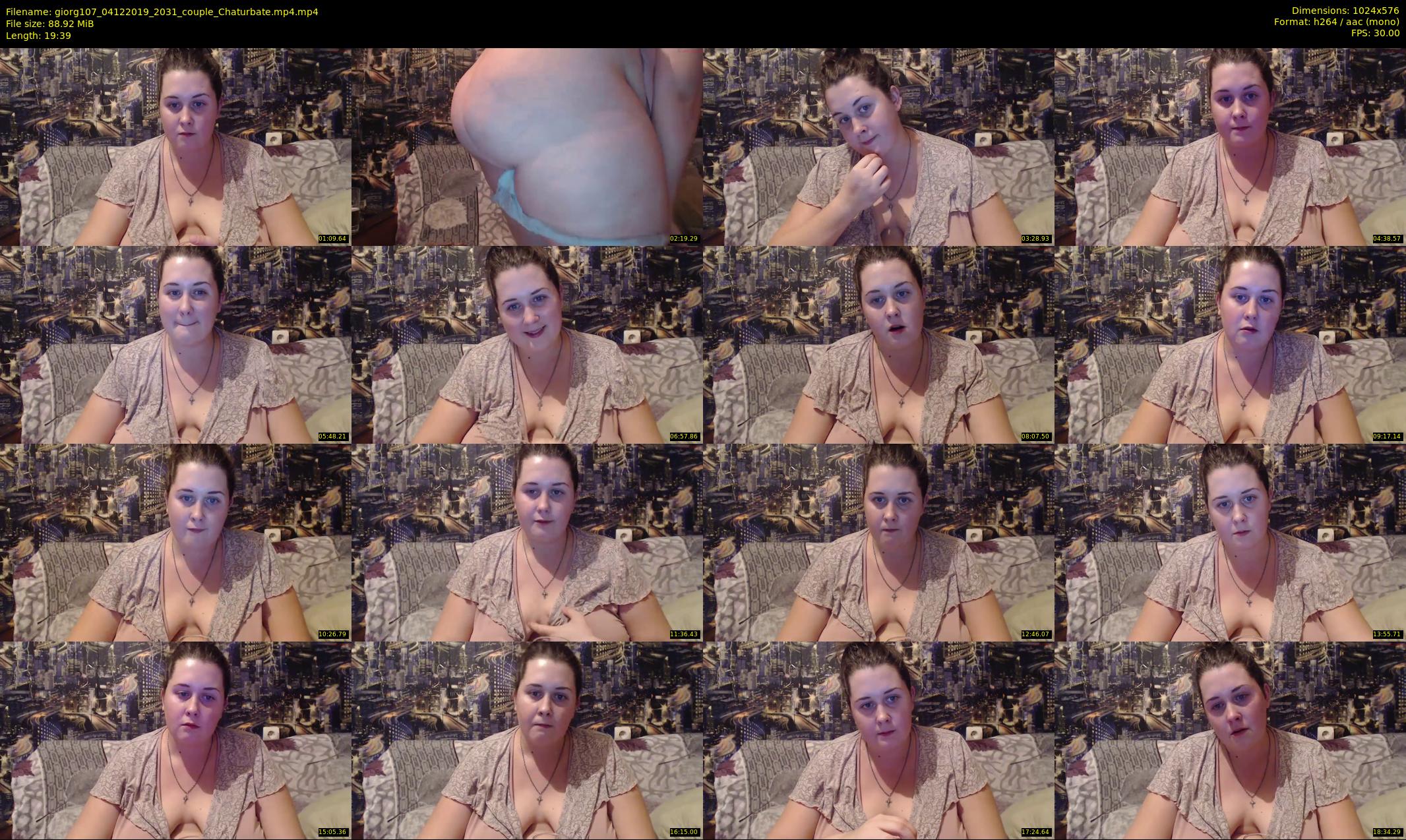 giorg107 — 20 minute Chaturbate couple cam show recording, 480p, Dec 4, 2019