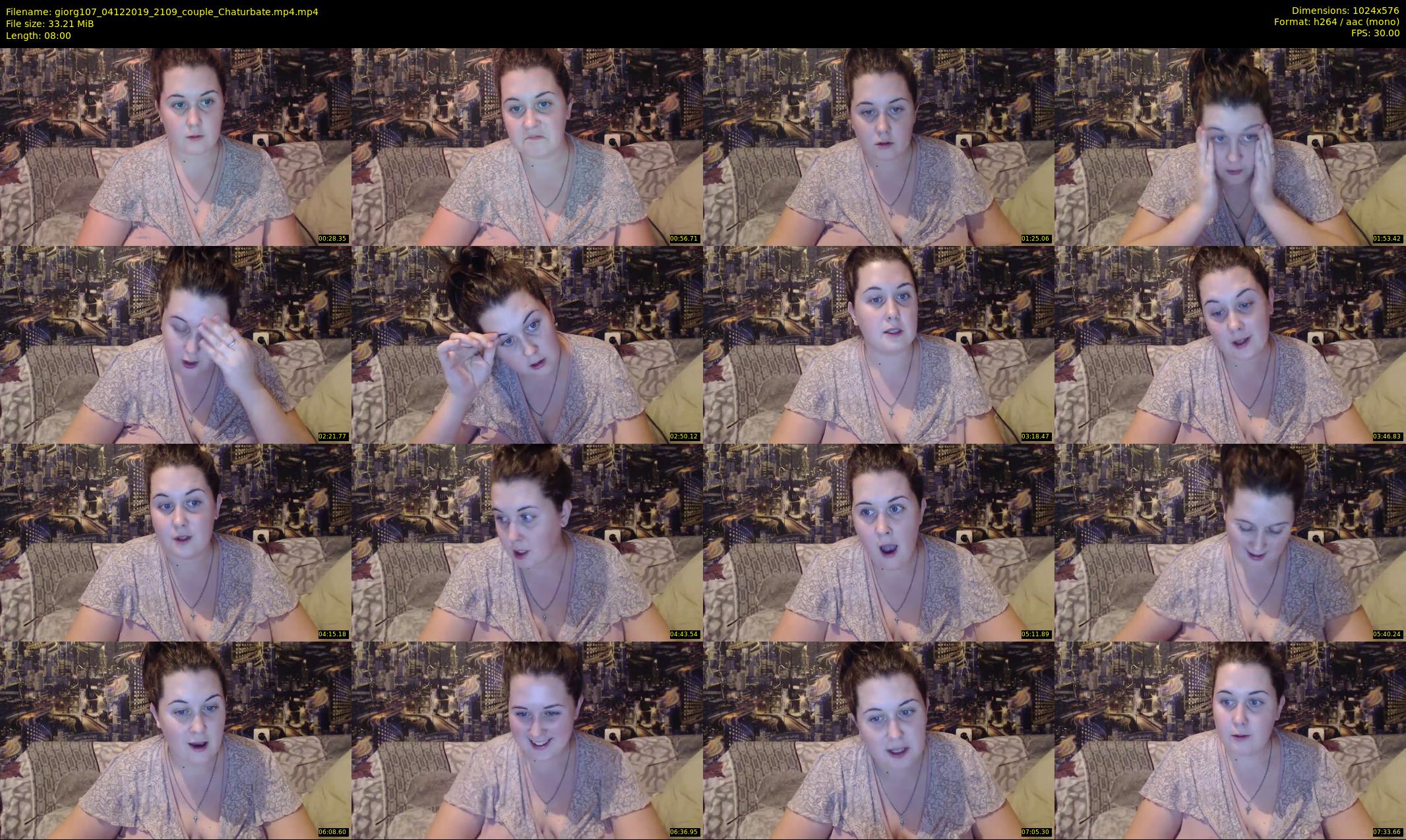 giorg107 — 8 minute Chaturbate couple cam show recording, 480p, Dec 4, 2019