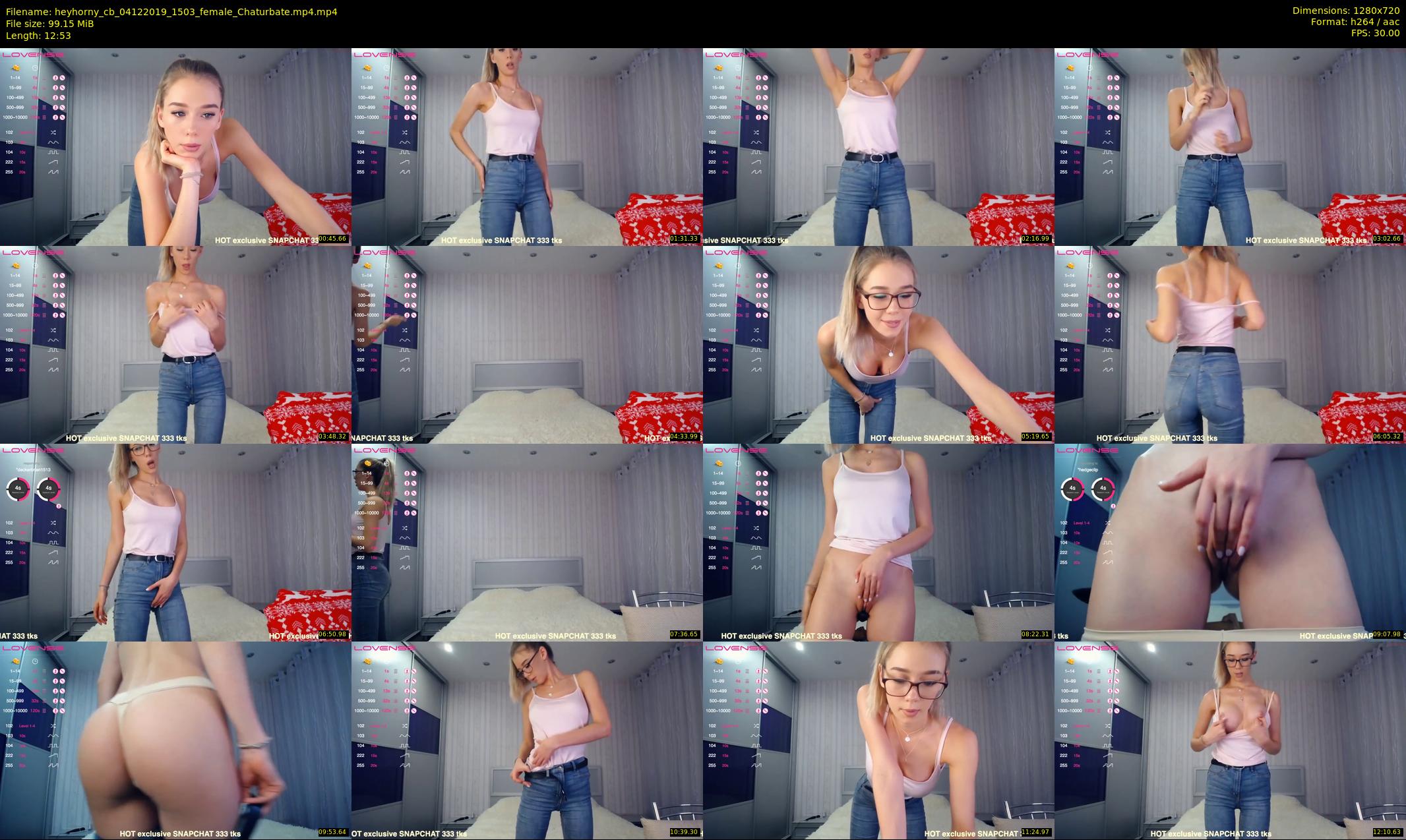 heyhorny_cb — 13 minute Chaturbate couple cam show recording, 720p, Dec 4, 2019
