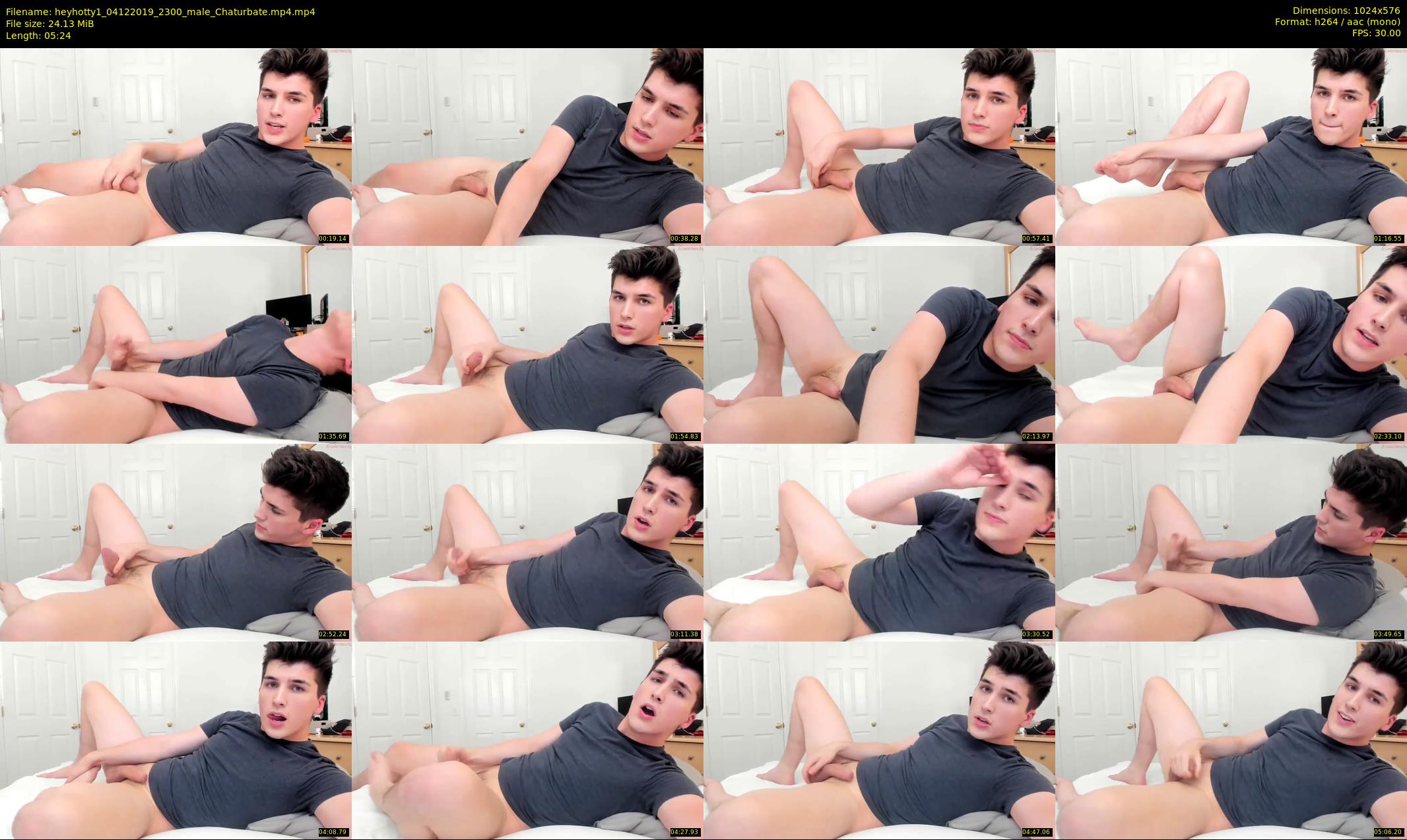 heyhotty1 — 6 minute Chaturbate male cam show recording, 480p, Dec 4, 2019