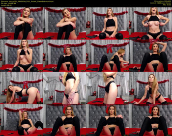 hornygirllx — 29 minute Chaturbate female cam show recording, 480p, Dec 4, 2019