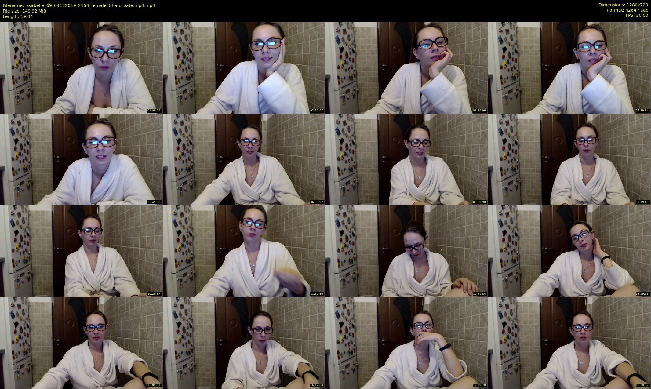 issabelle_69 — 20 minute Chaturbate couple cam show recording, 720p, Dec 4, 2019
