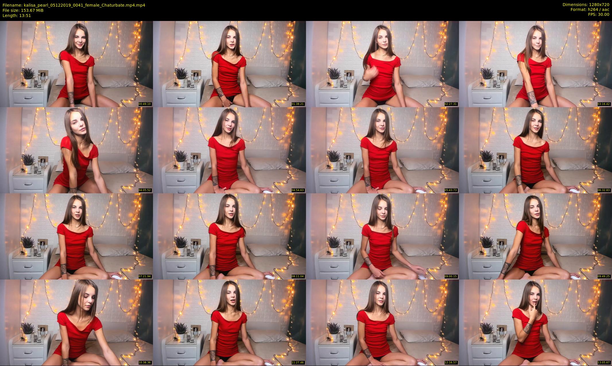 kalisa_pearl — 14 minute Chaturbate female cam show recording, 720p, Dec 5, 2019