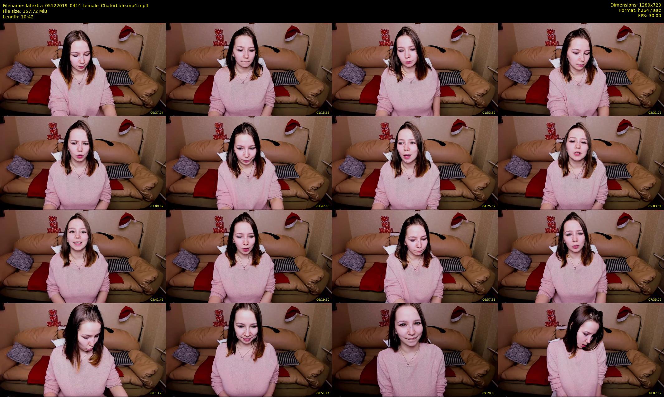 lafextra — 11 minute Chaturbate female cam show recording, 720p, Dec 5, 2019