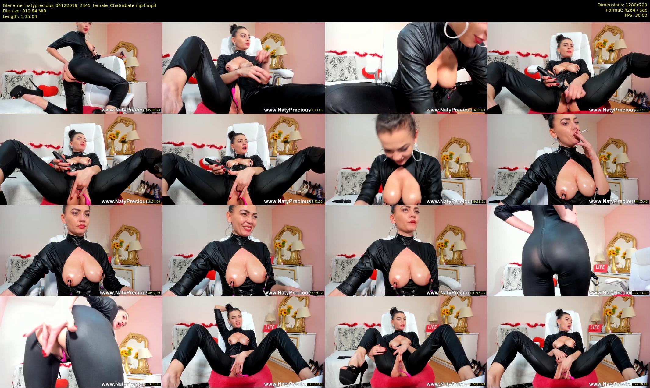 natyprecious — 96 minute Chaturbate female cam show recording, 720p, Dec 4, 2019