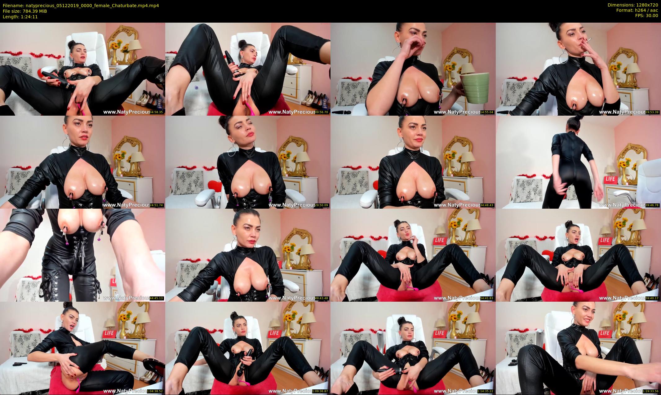 natyprecious — 85 minute Chaturbate female cam show recording, 720p, Dec 5, 2019